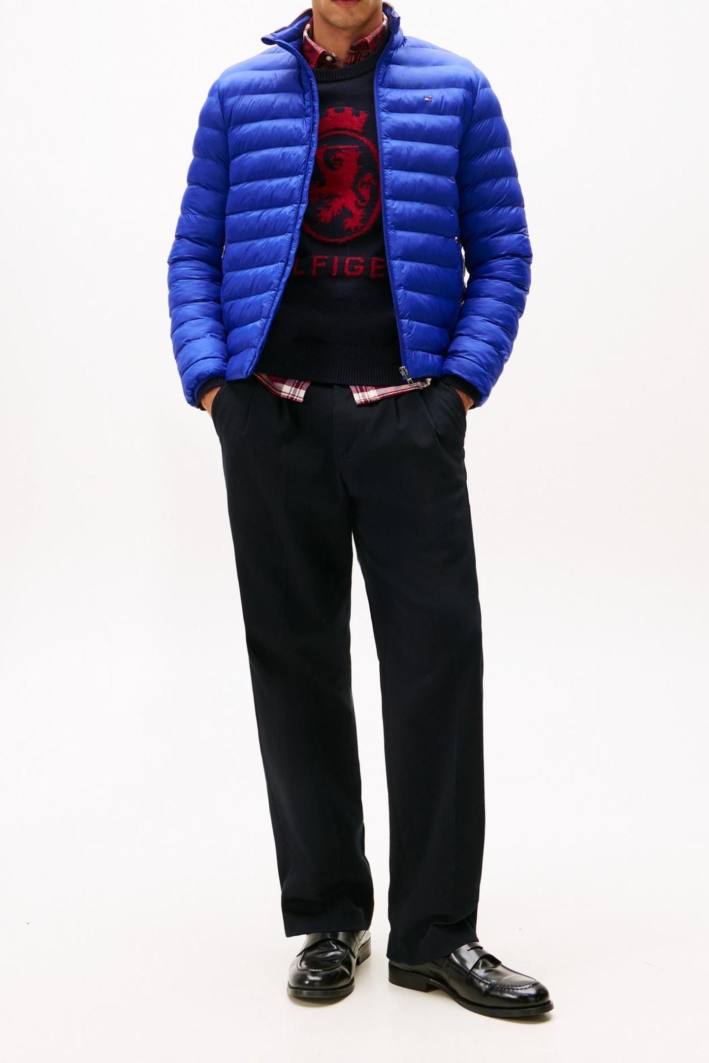 PACKABLE RECYCLED JACKET WEDGE BLUE 3