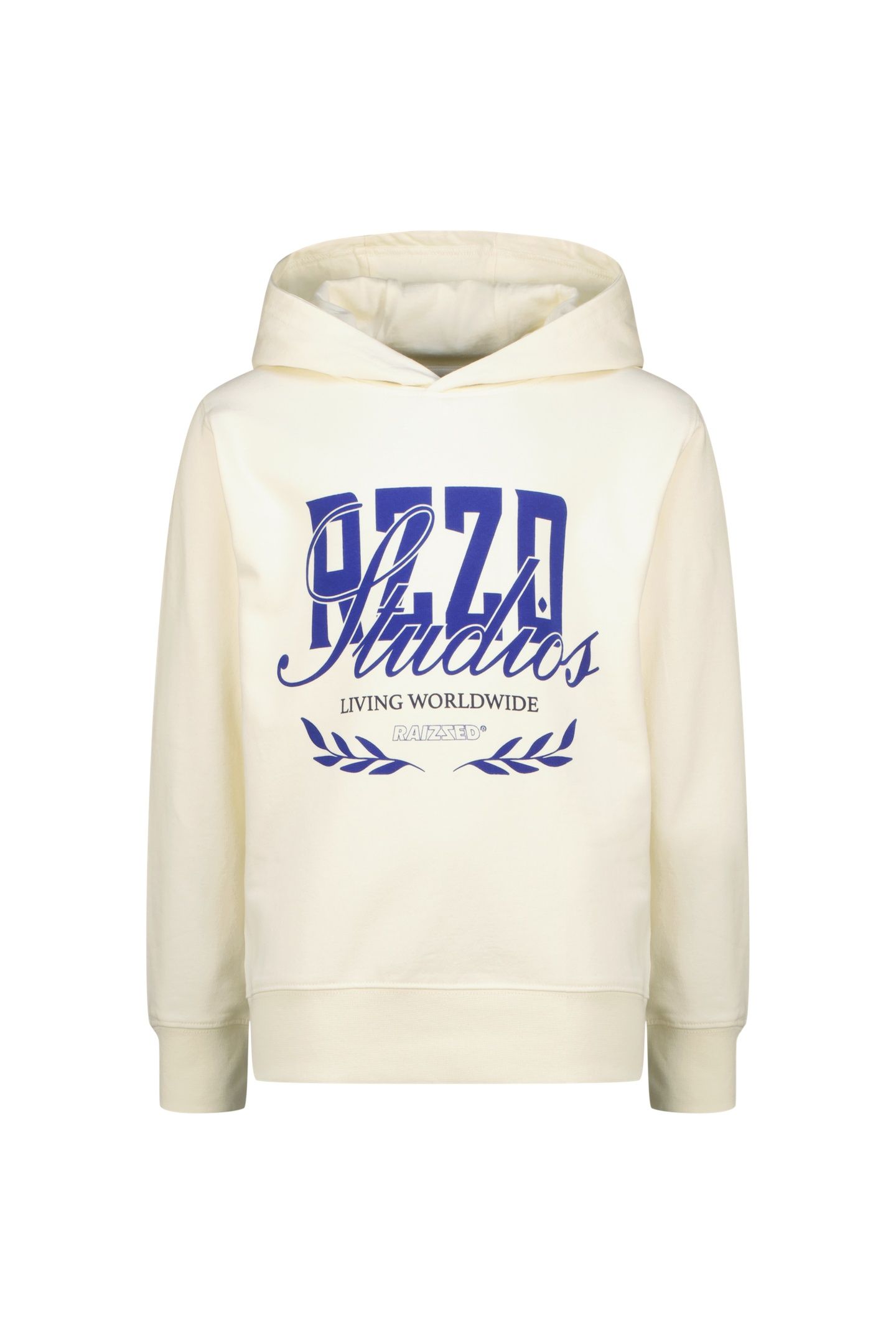 BOYS NEALE HOODY ALMOND WHITE 2