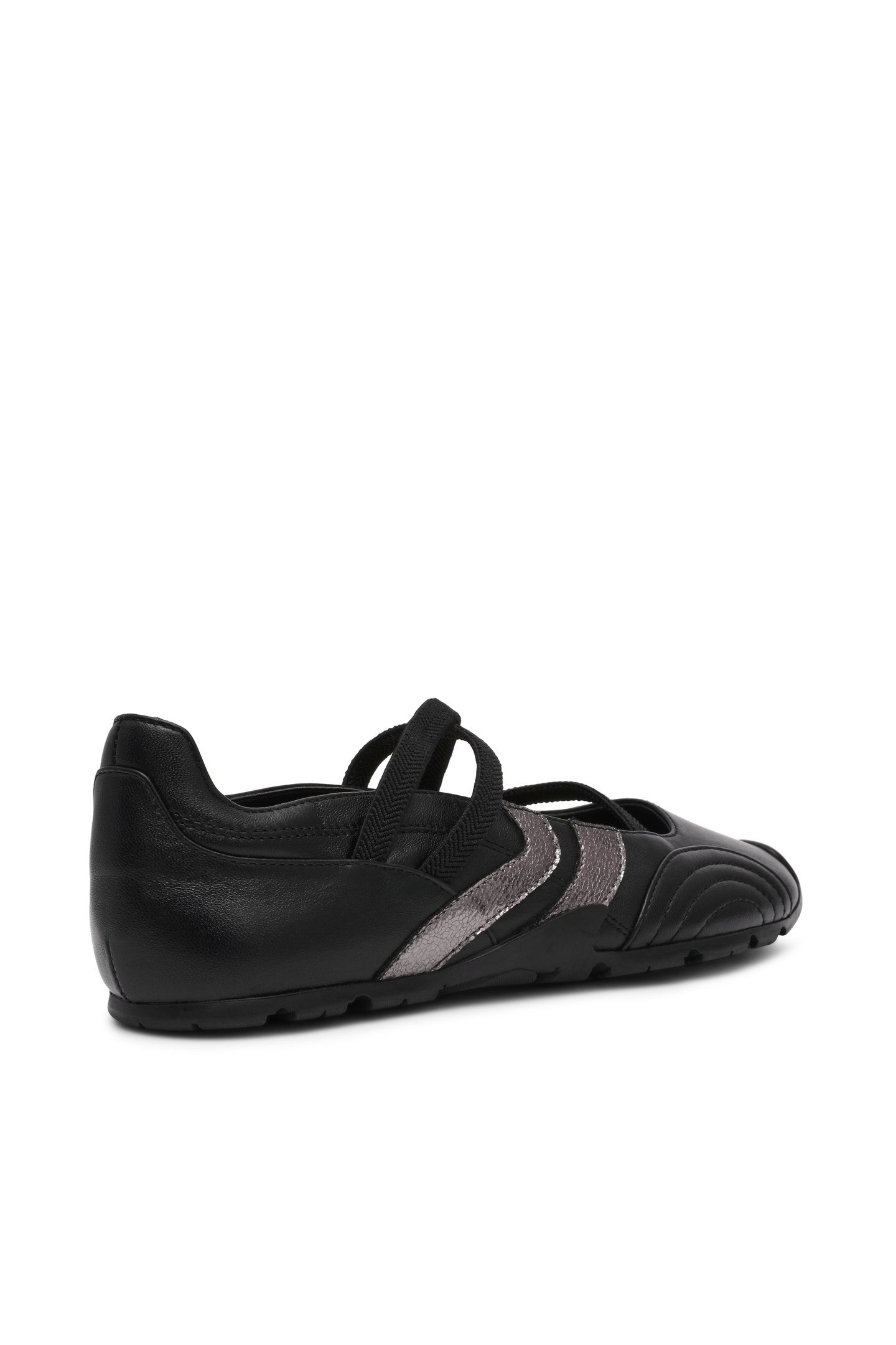 JOISIE SNEAKERS BLACK LEATHER 4