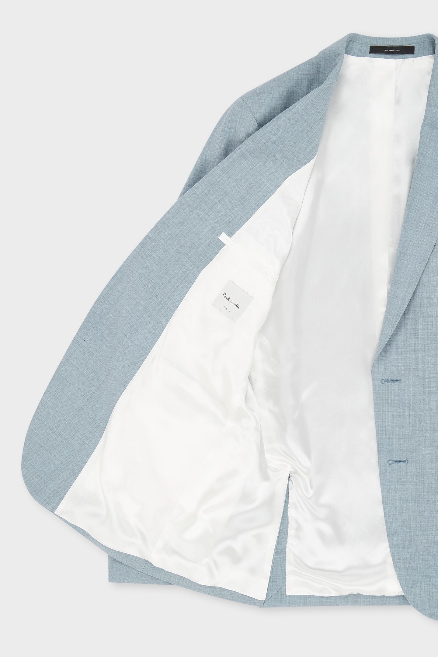 MENS TAILORED FIT 2 BUTTON SUIT COBALT BLUE 6