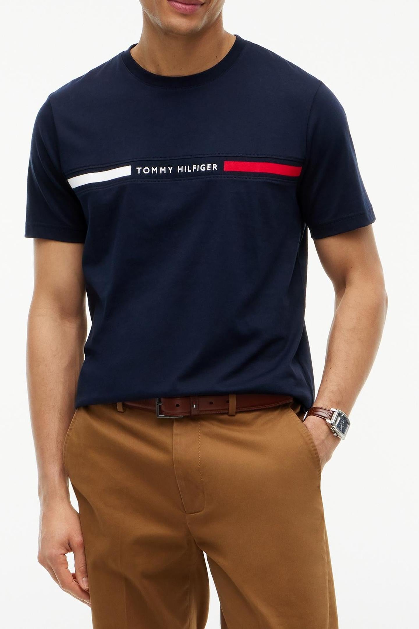 HILFIGER CHEST INSERT NAVY BLUE 5