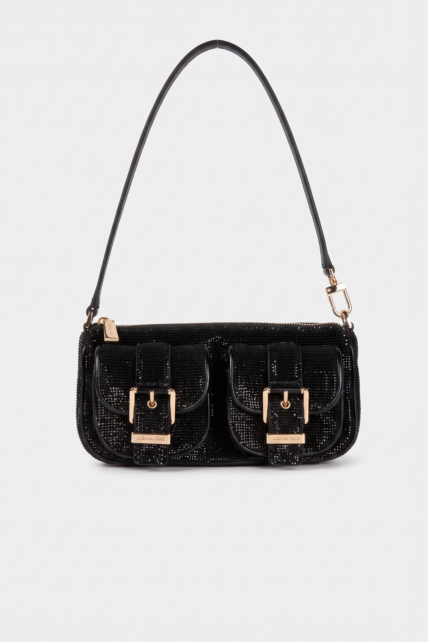 SMALL CONVERTIBLE POUCHETTE BLACK 1
