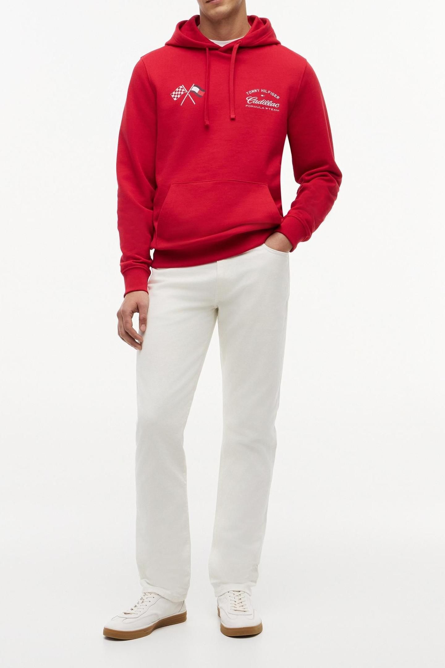 UNISEX TH X CF1 VARSITY GRAPHIC RED 4