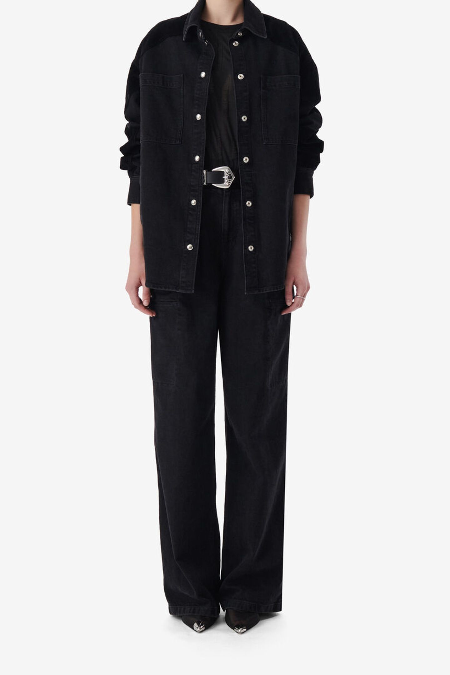 REGINE SHIRT BLACK 1