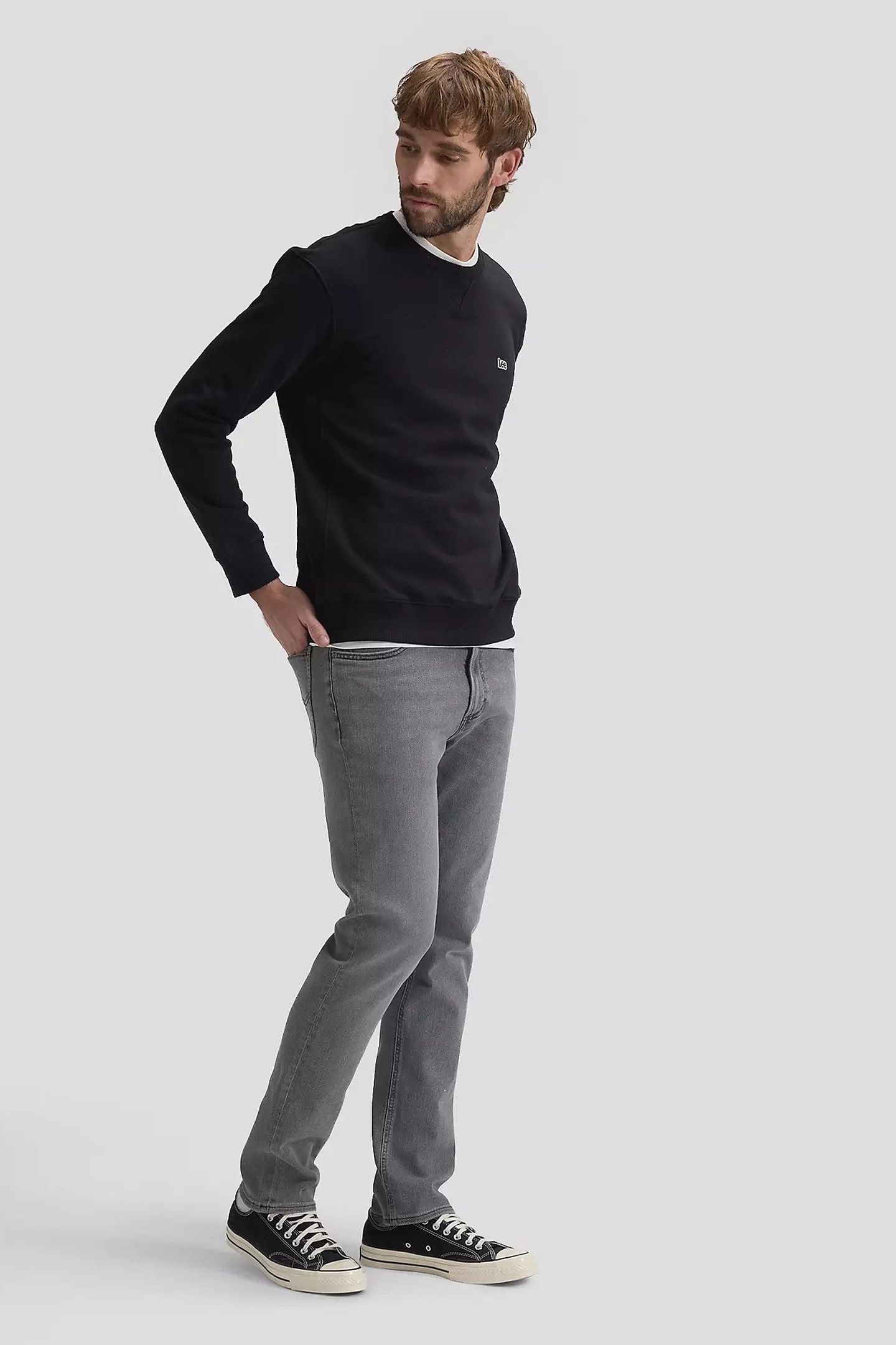 RIDER - REGAL GRAY - SLIM STRAIGHT GREY 4