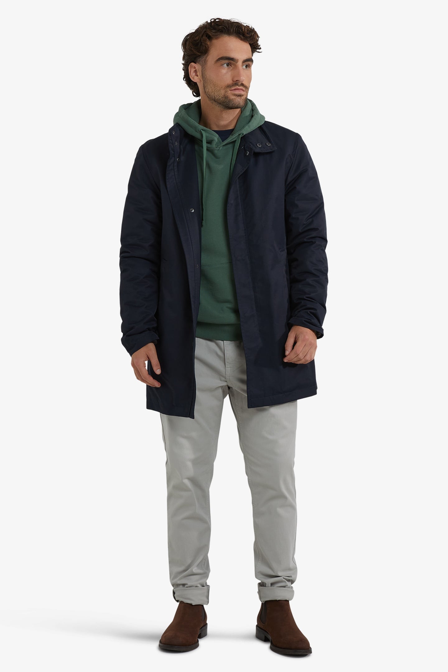 RAINCOAT NAVY 2
