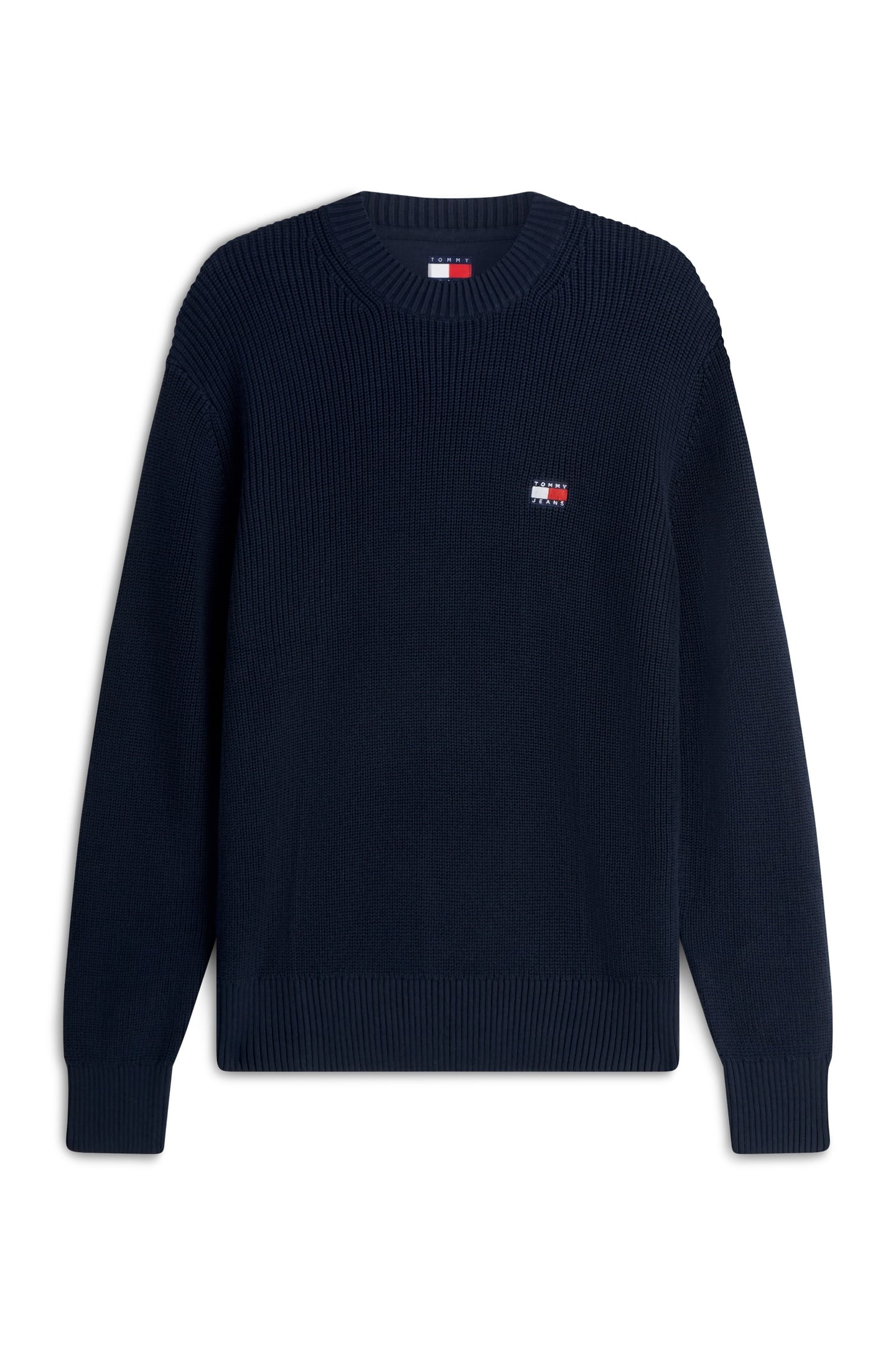 TJM REG BADGE SWEATER DARK NIGHT NAVY 3
