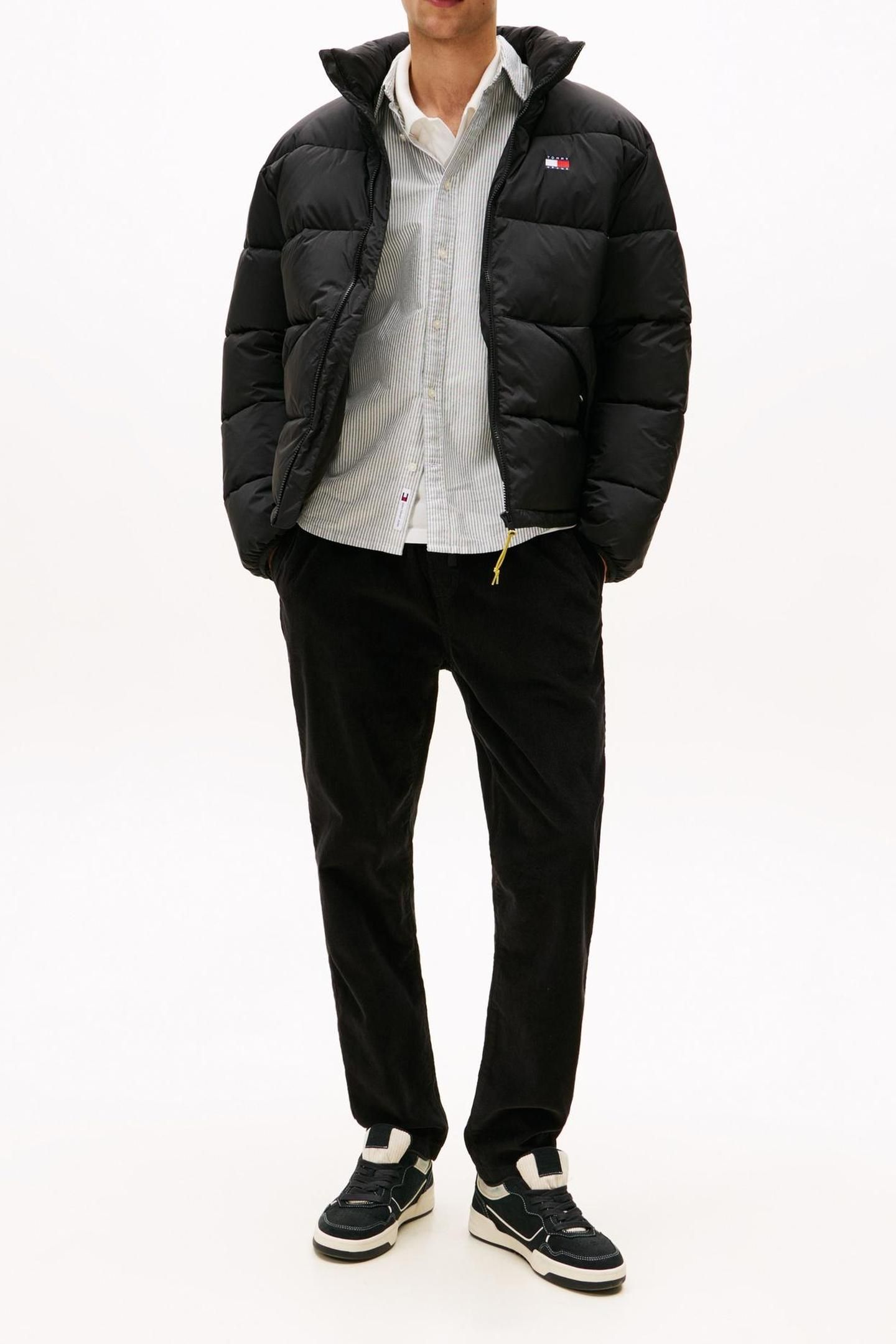 TJM ISAAC CORD CHINO BLACK 3