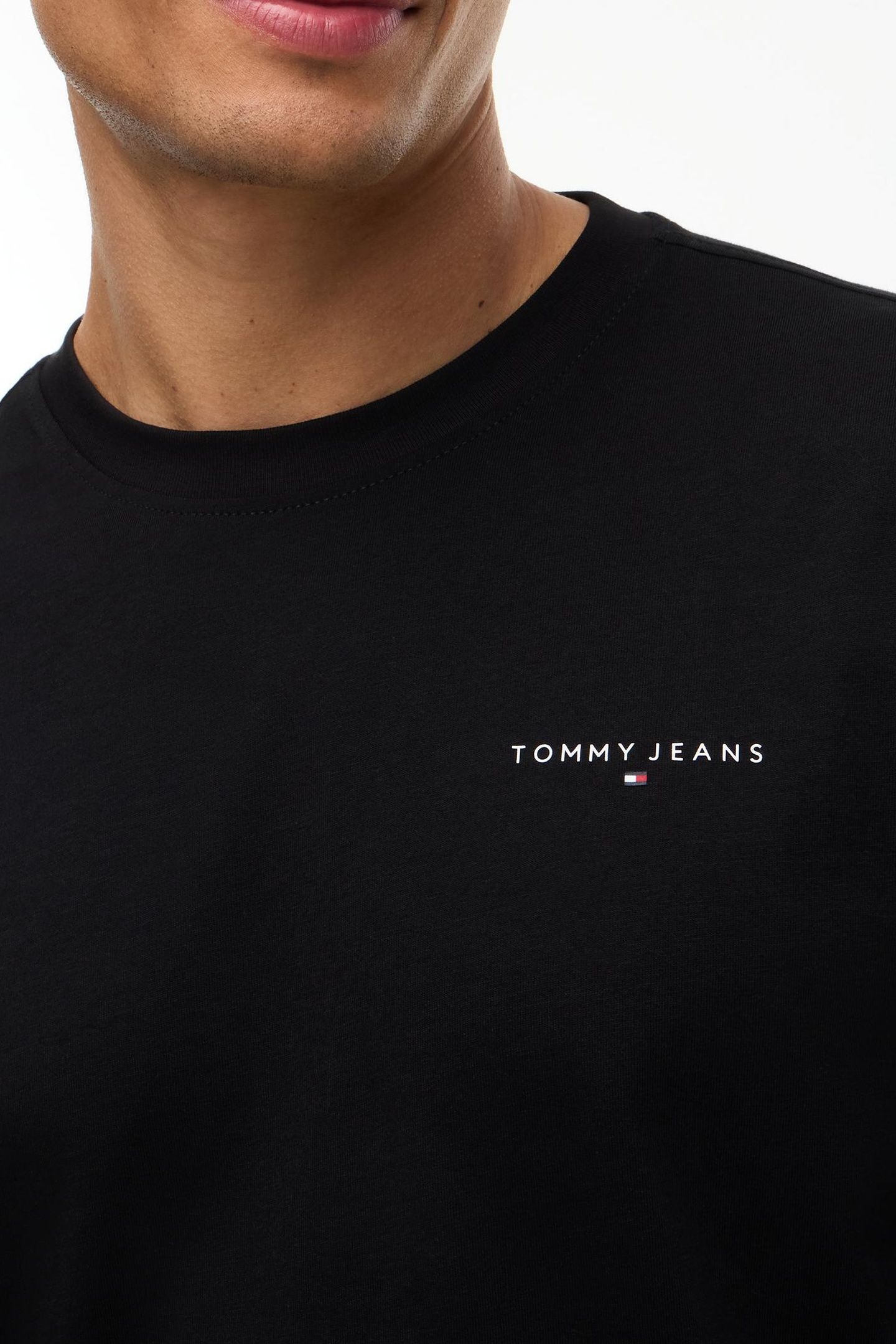 TJM SLIM LINEAR TEE BLACK 8