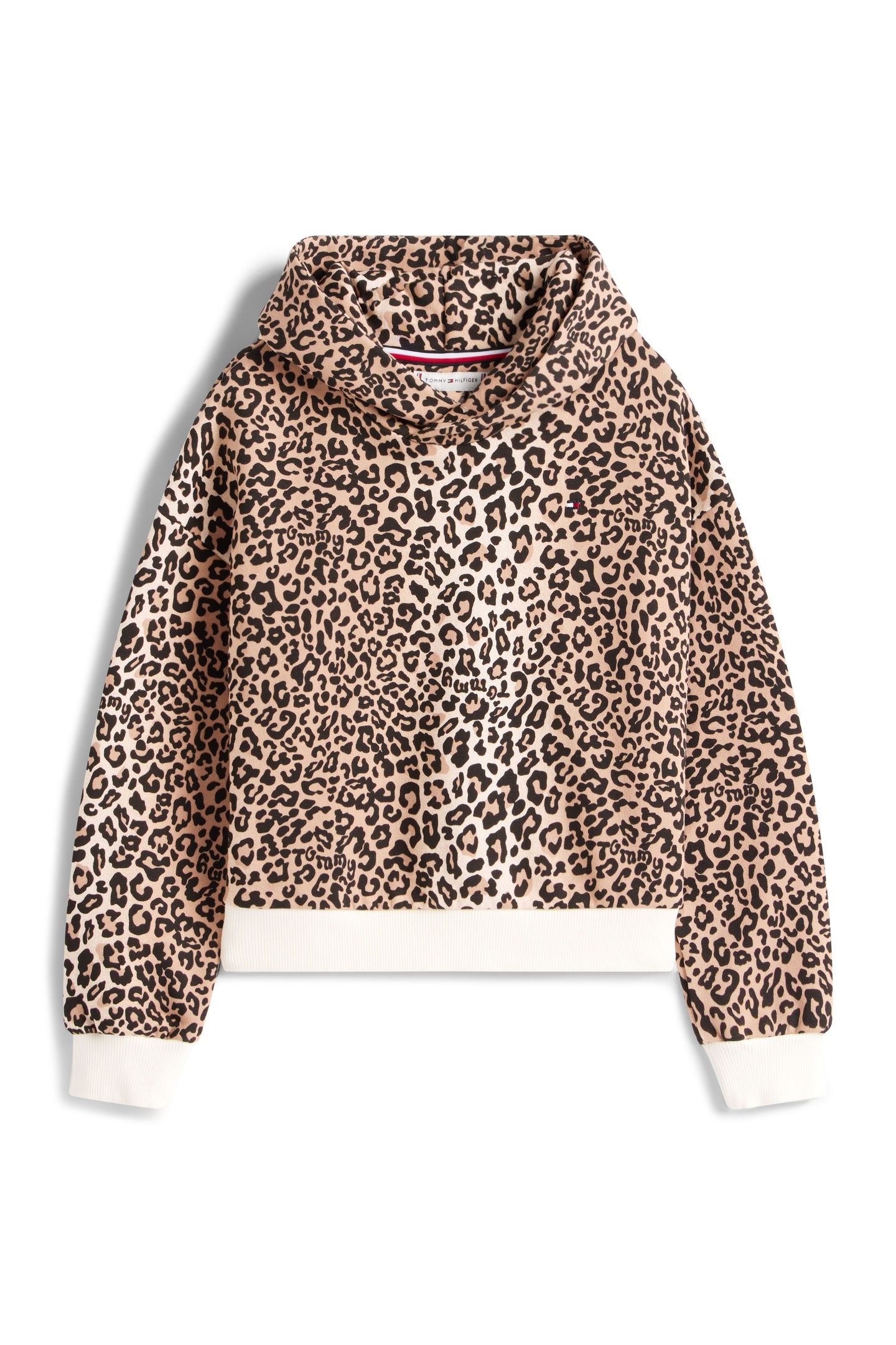 GIRLS LEOPARD HOODIE LEOPARD PRINT 3