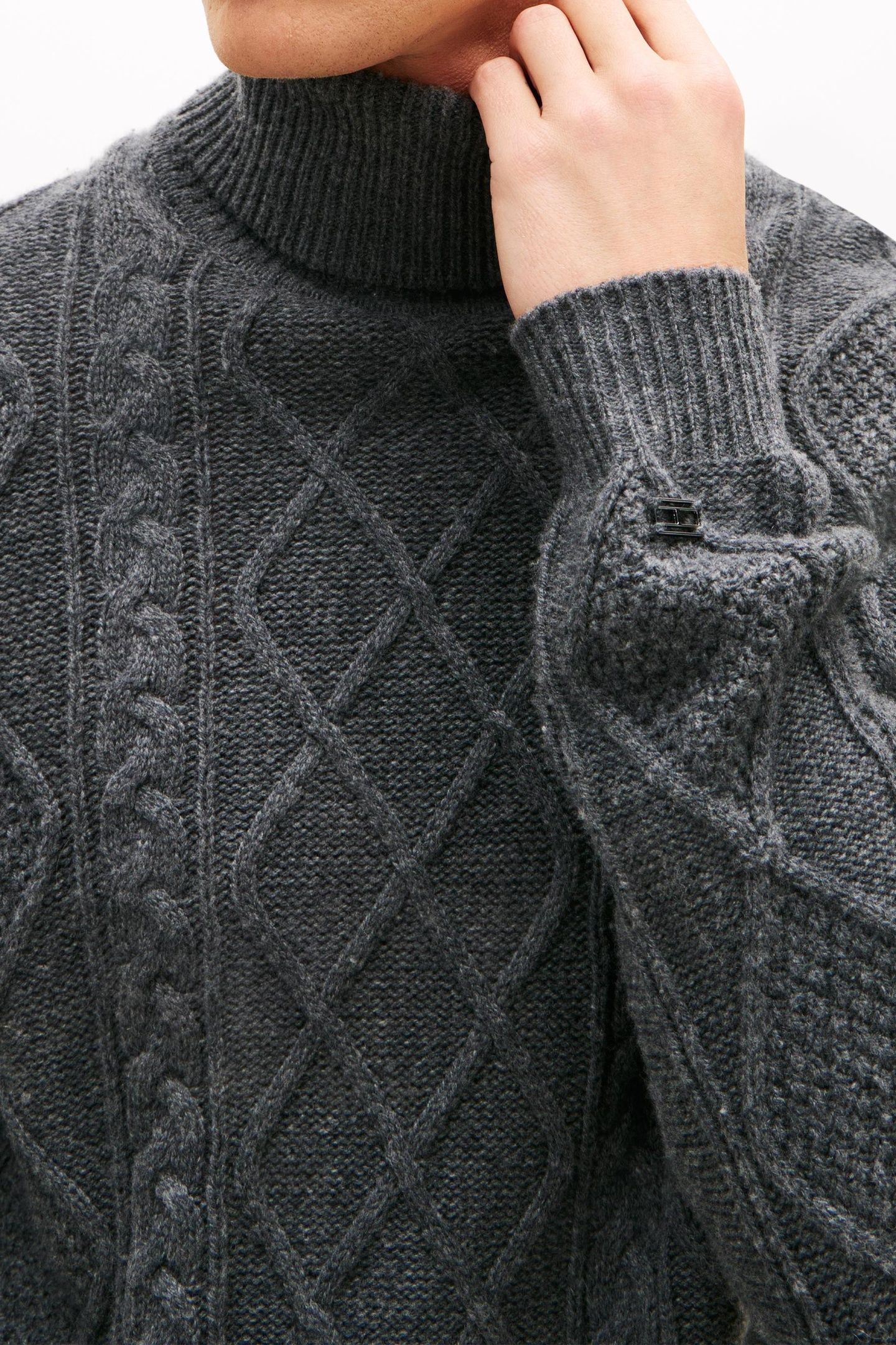 DC WO/WS CABLE ROLL DARK GREY HEATHER 5