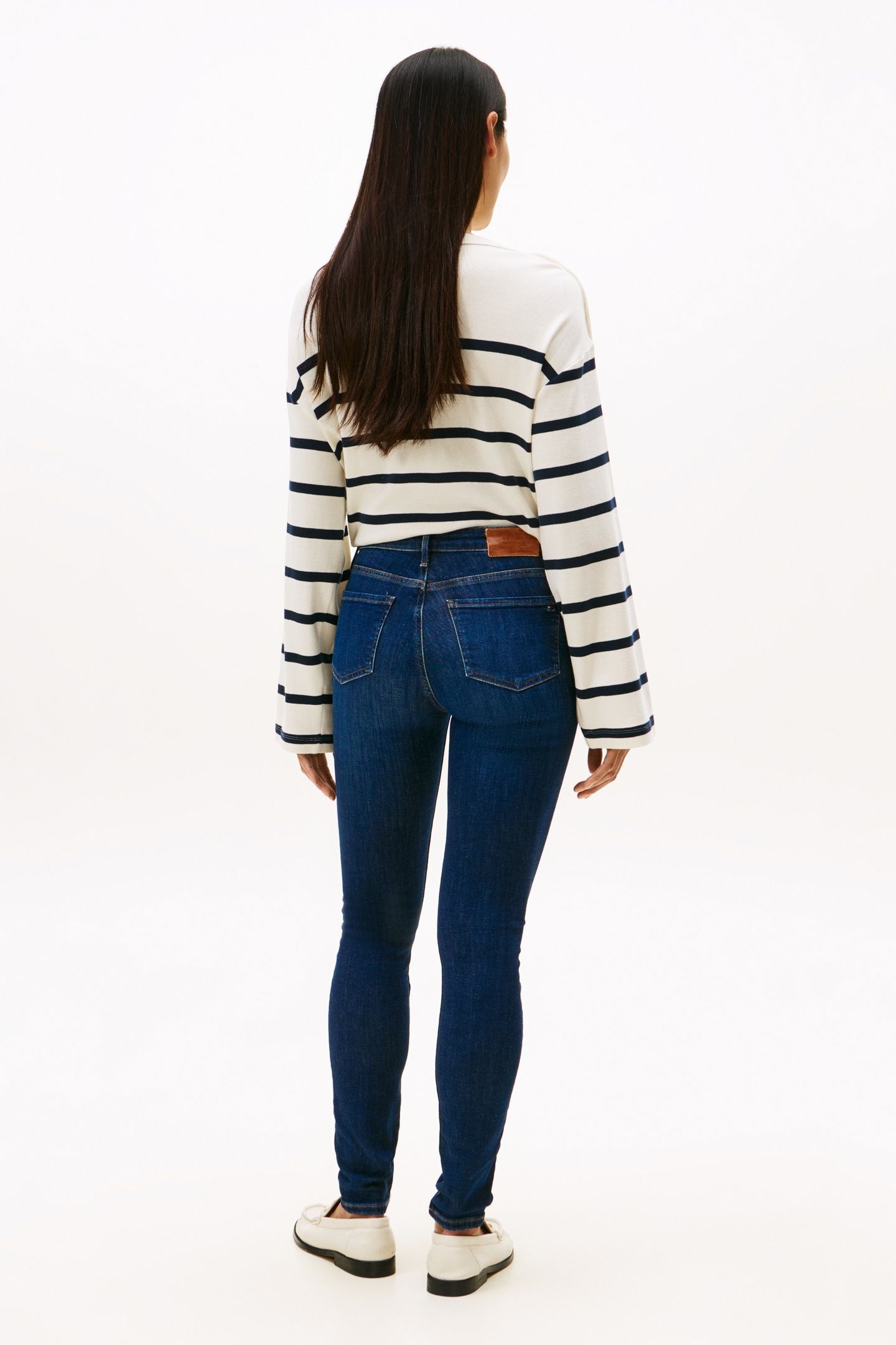 NOS COMO SKINNY MEDIUM RISE NOS DARK BLUE 5