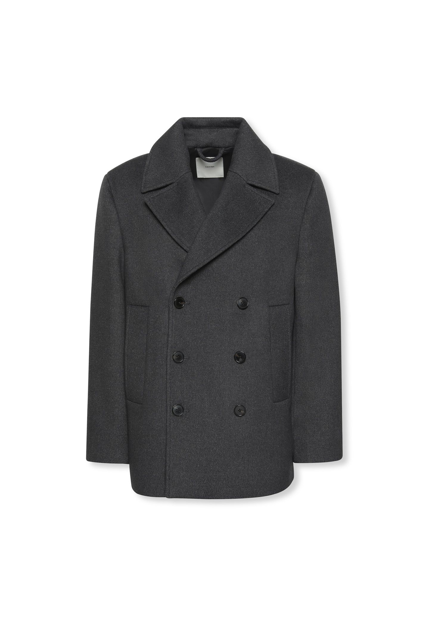 LS DBL FACE CONCRETE COAT CHARCOAL HEATHER 4