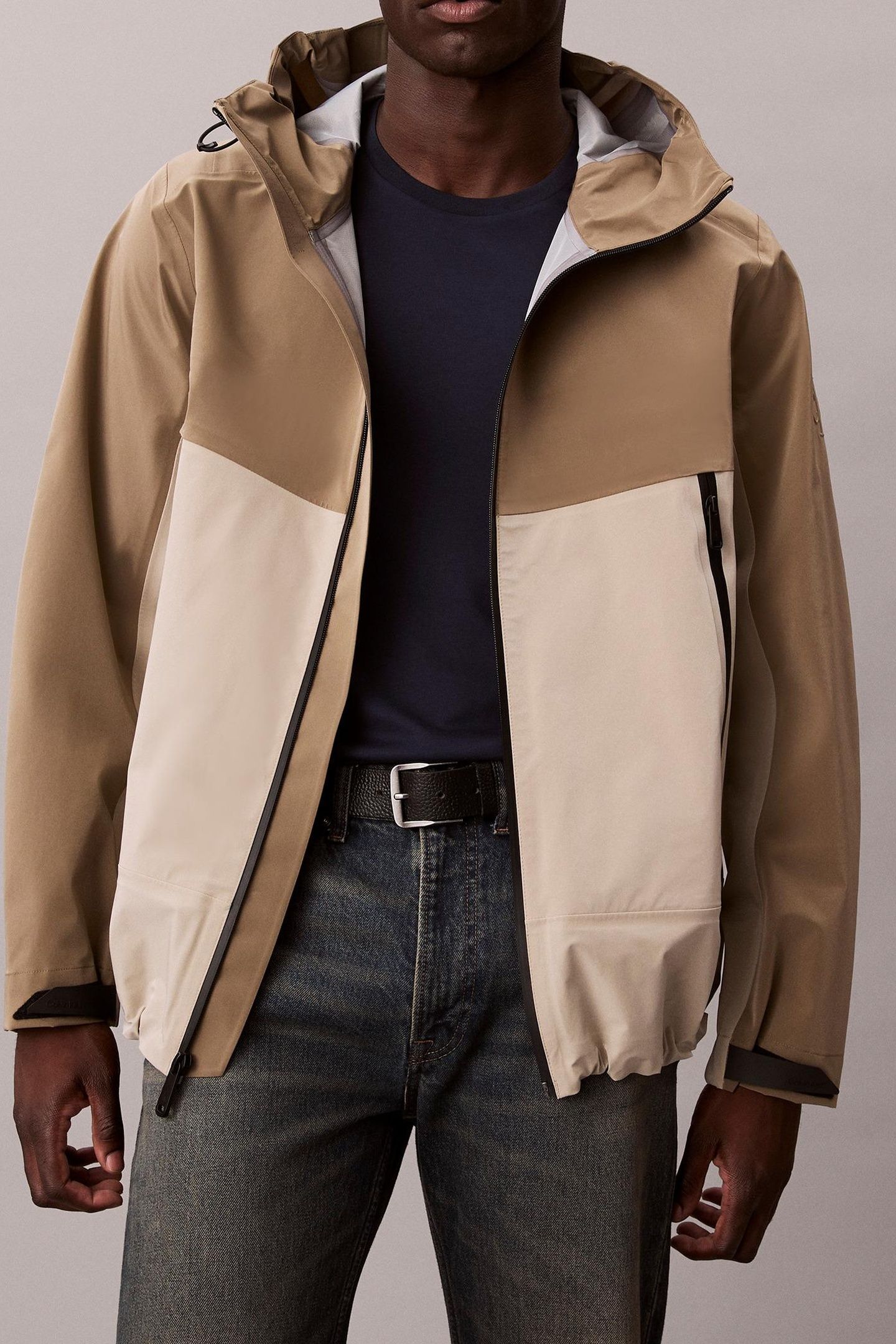 LS 3L COLORBLOCK TECH JACKET ALUMINUM 1