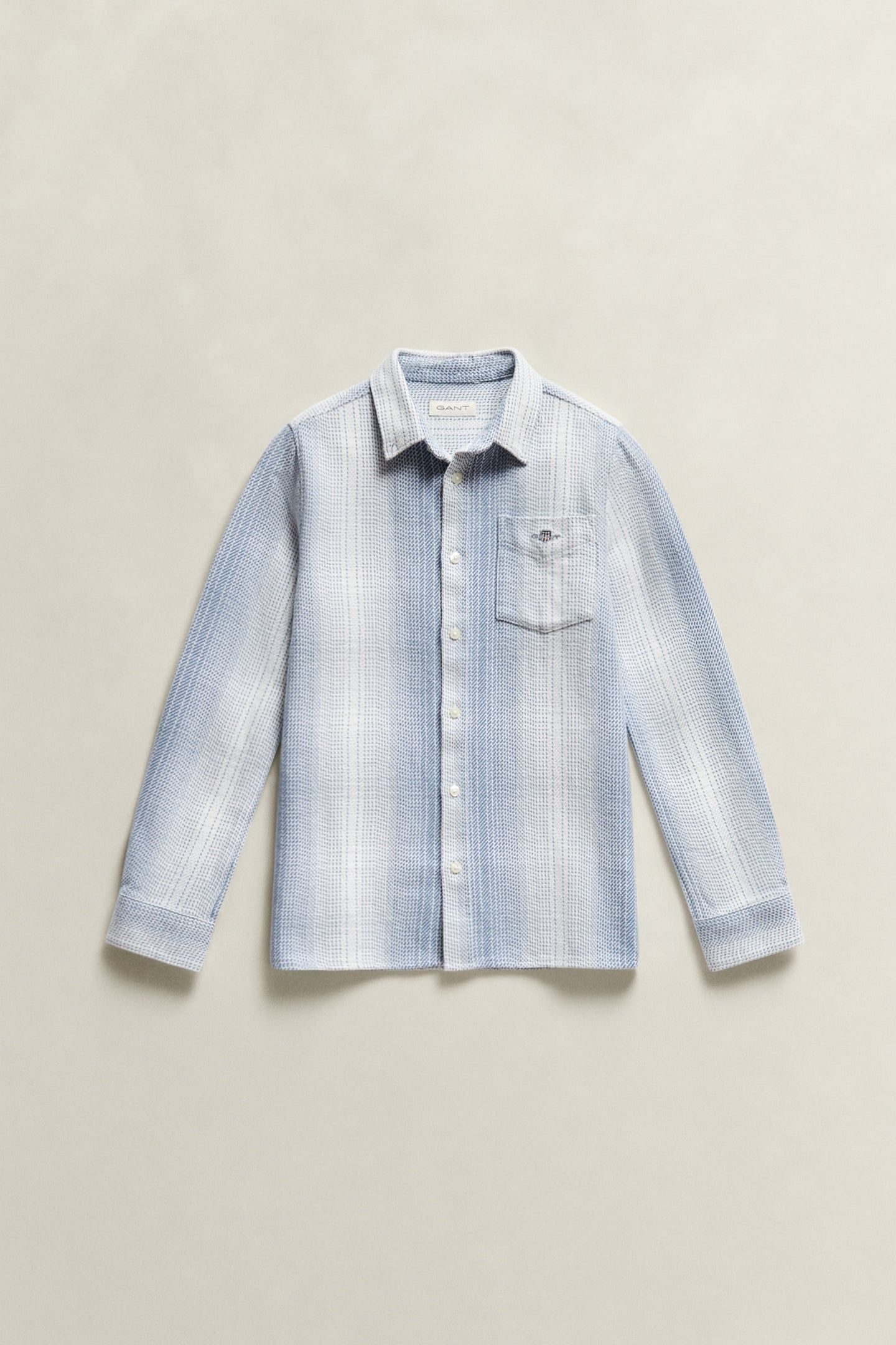 TEEN BOYS CHECKED OVERSHIRT SKY BLUE 1