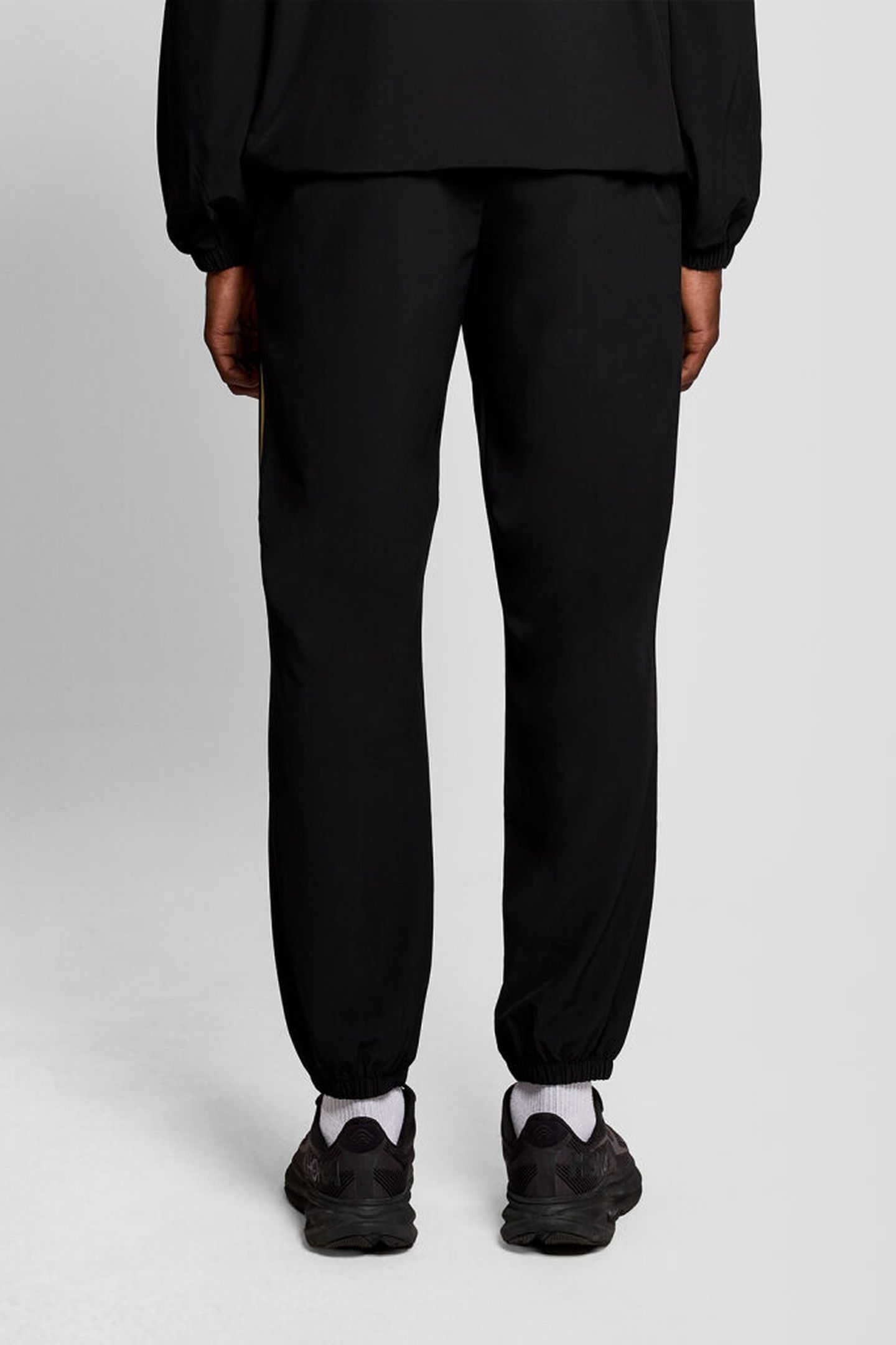 STRIPED TRACKIES JET BLACK 2