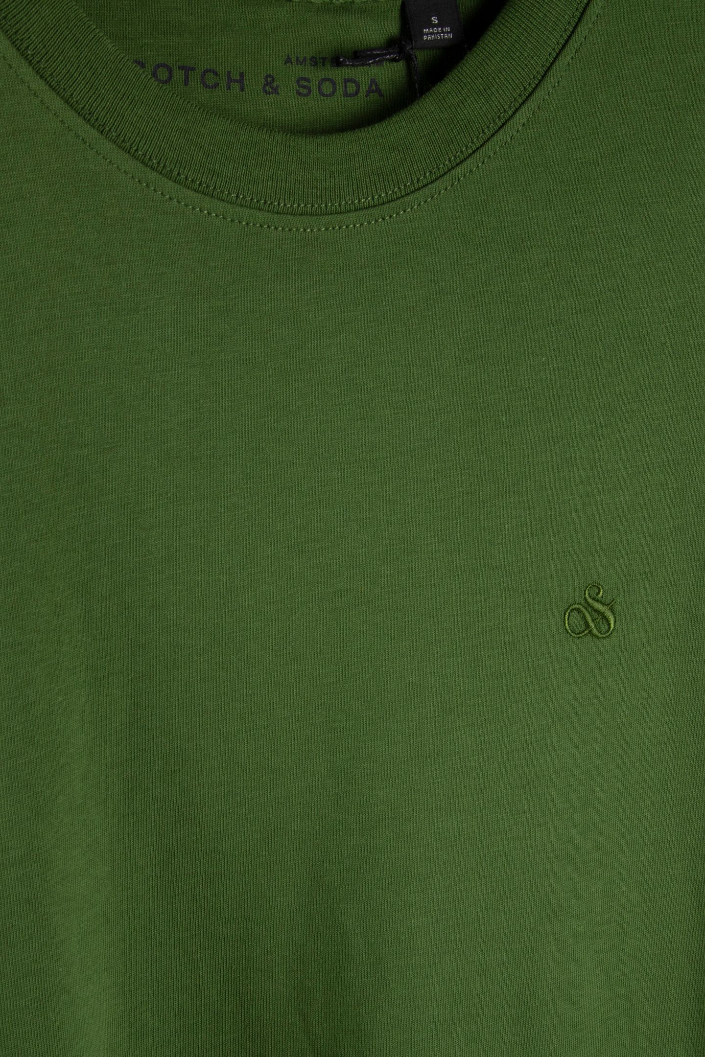 SEASONAL CORE CHEST LOGO REGULARFIT TSHIRT DARK GREEN 4