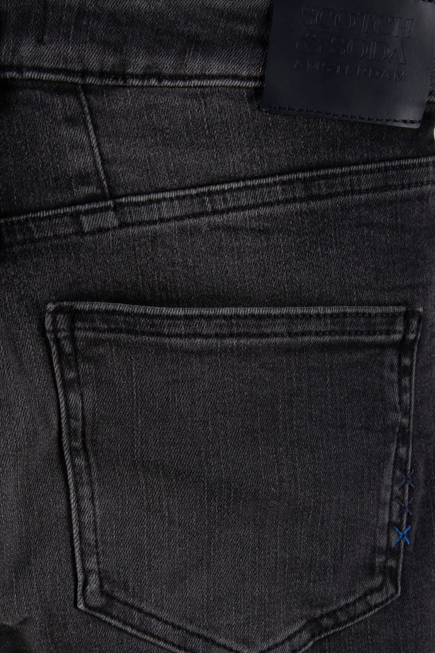 CORE HIGH FIVE SLIM SUPER STRETCH JEANS BLACK NIGHT 5