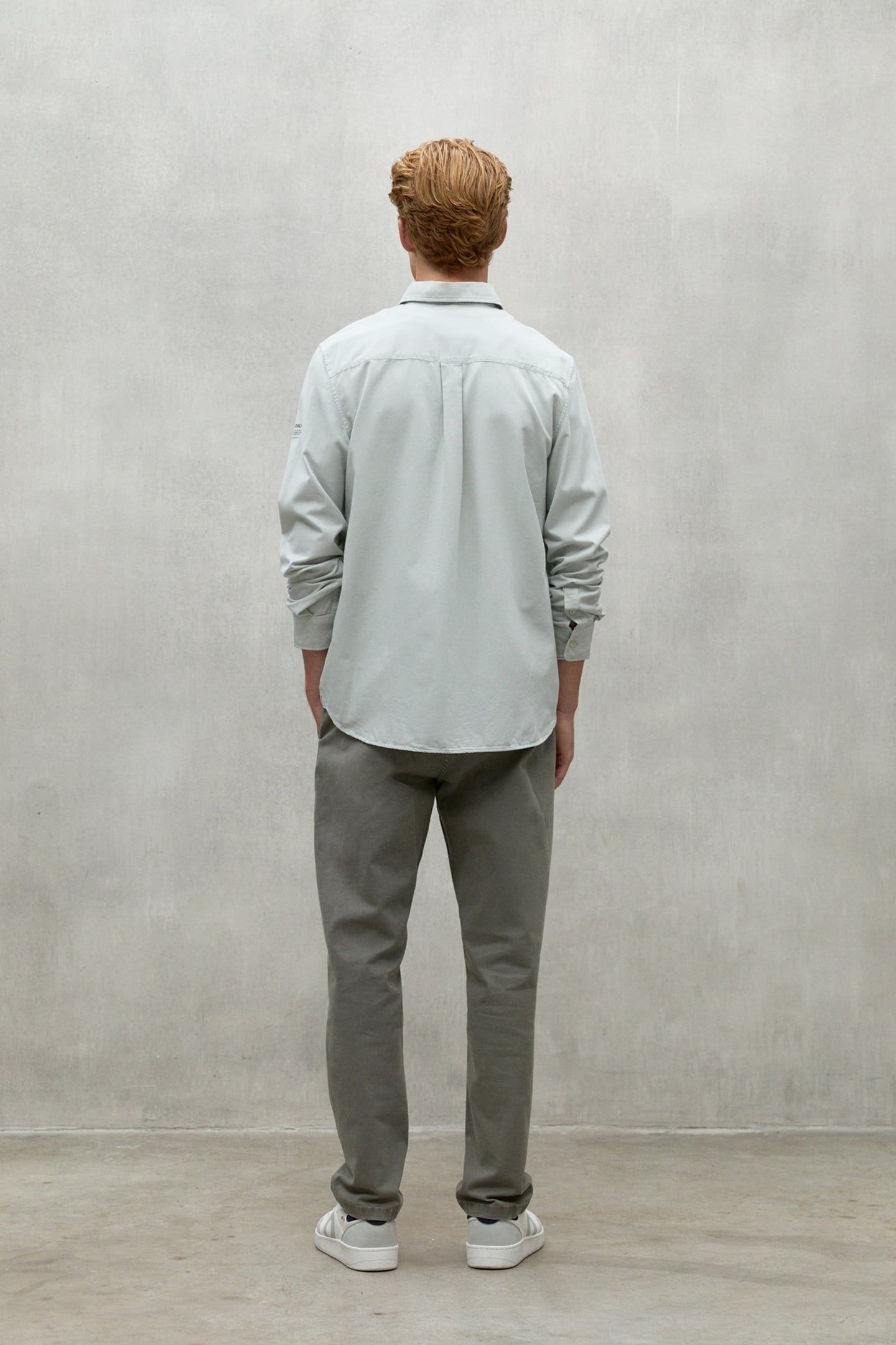 ANTEJOALF SHIRT PLAIN GREY 2