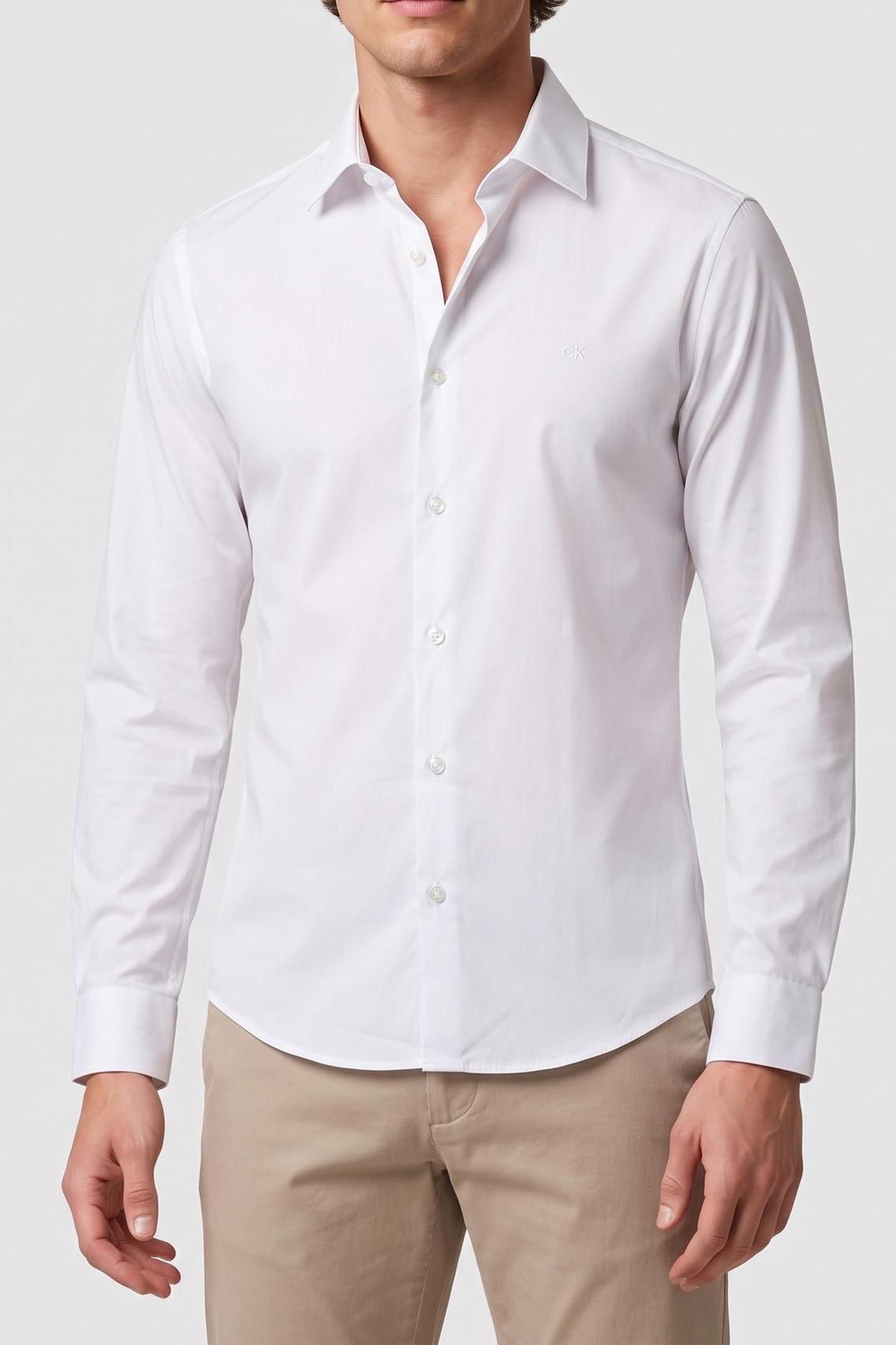 SLM ENT CLASSIC SHIRT WHITE 1