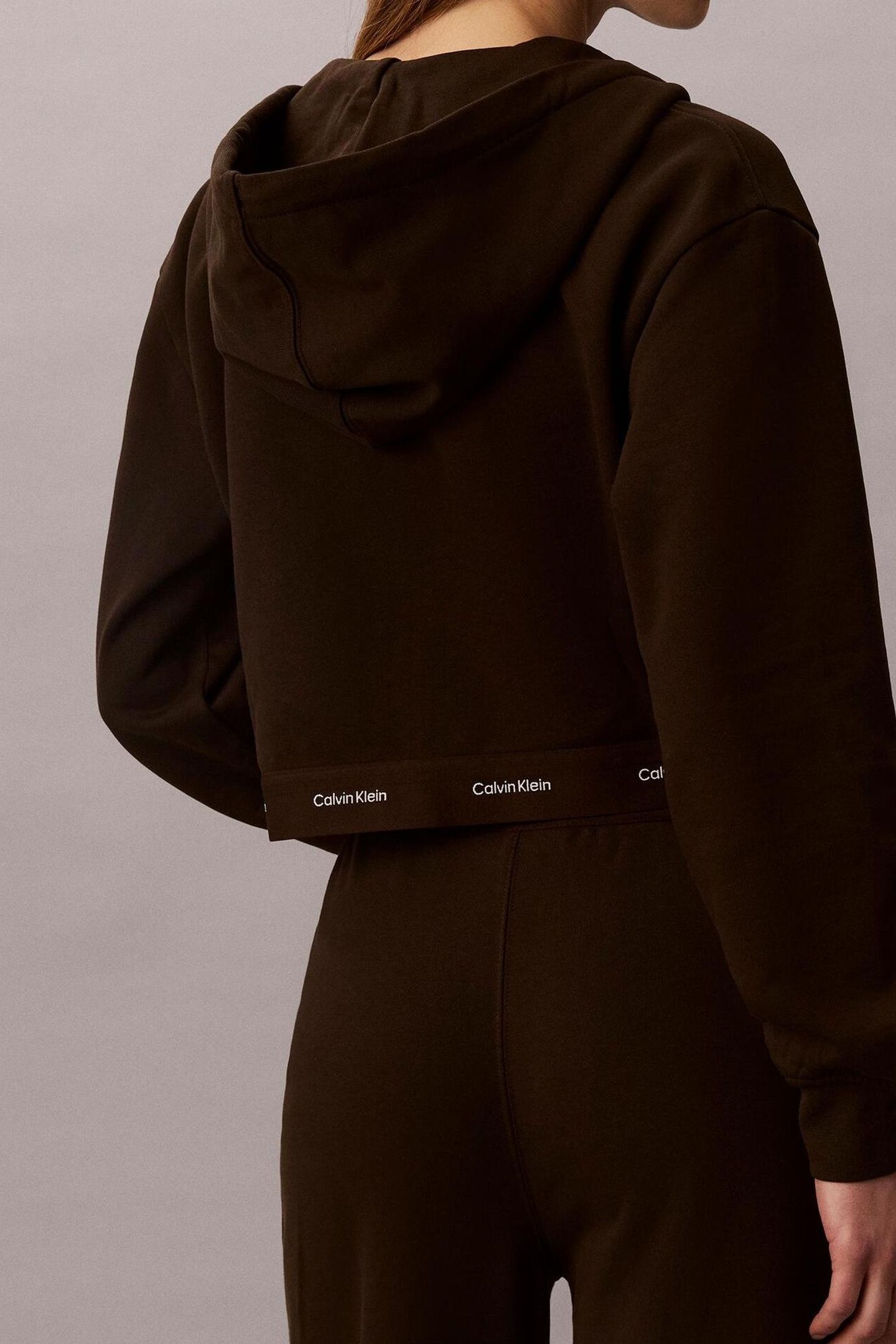 LS TERRY LOGO WAIST DARK COFFEE 4