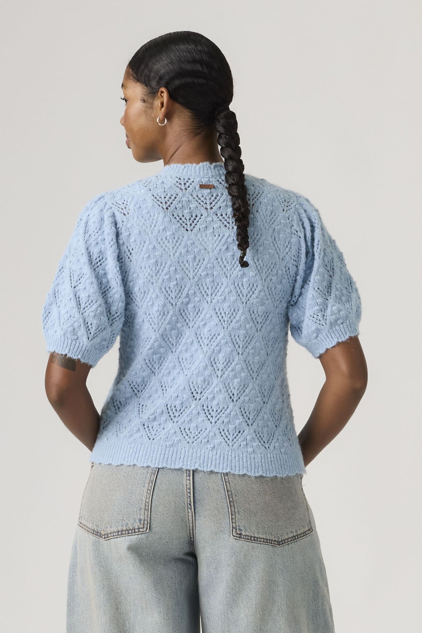 PAULINE POINTELLE SHORT SLEEVE CARDIGAN 2