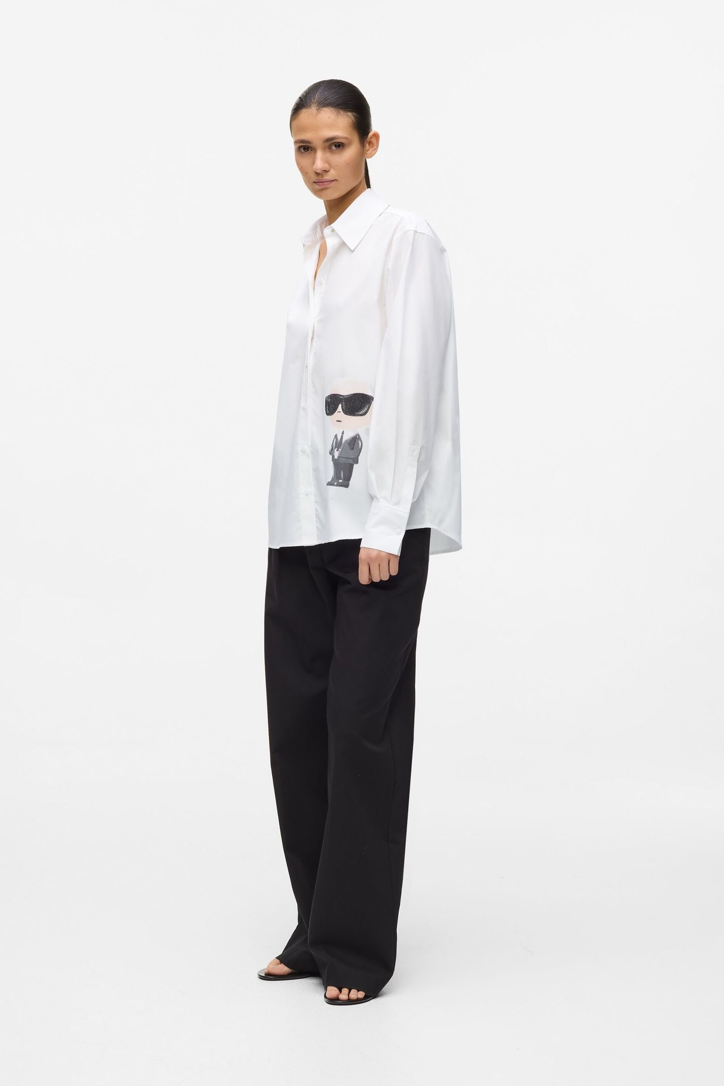 IKON AQUARELLE SHIRT WHITE 3