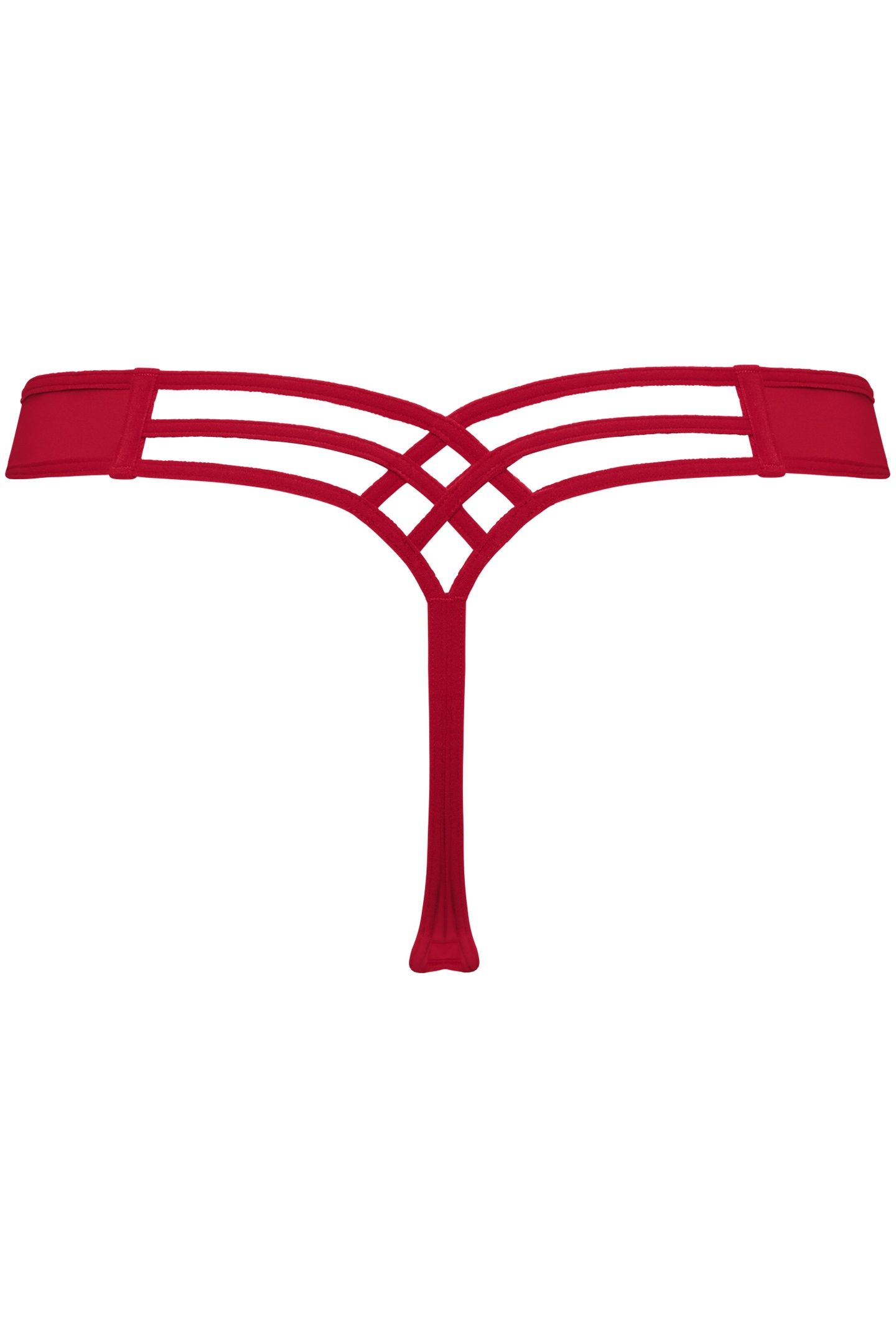 THE ART OF LOVE RED HEART THONG 4