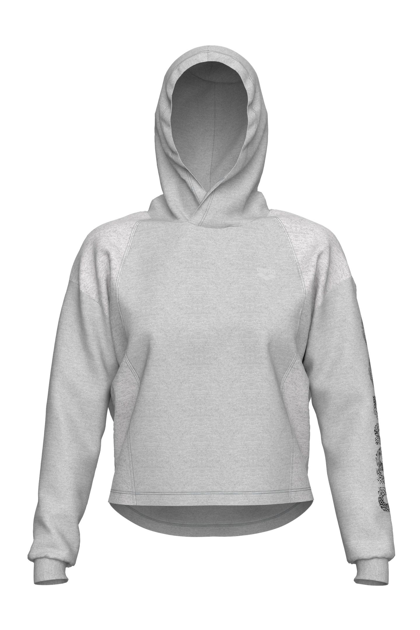 TEAM ESSENTIAL SWEAT SHIRT MEDIUM GREY HEATHER 1