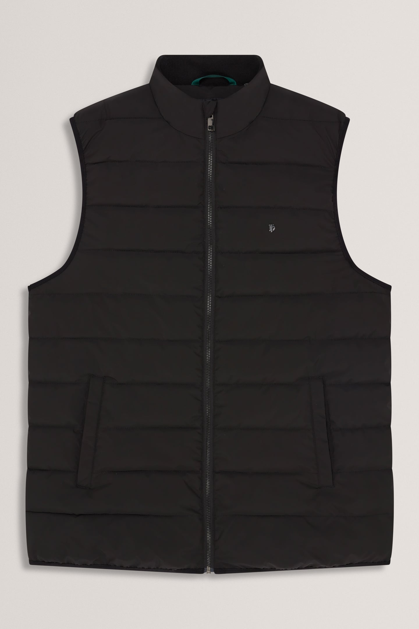 QUILTED LIGHTWEIGHT GILET BLACK 3