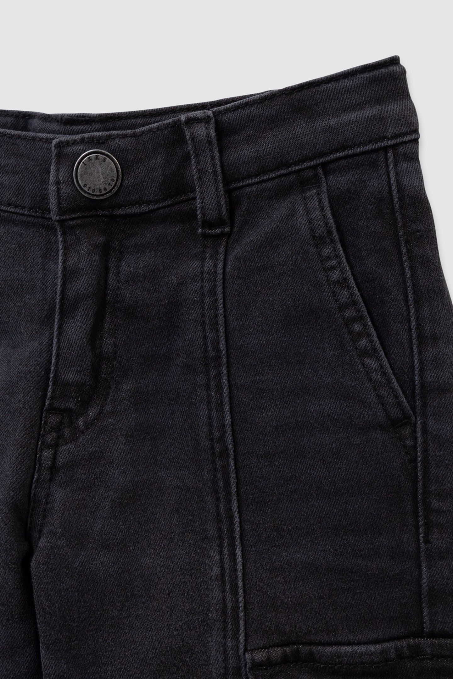 BOYS’ GREY CARGO-STYLE RELAXED JEANS 3