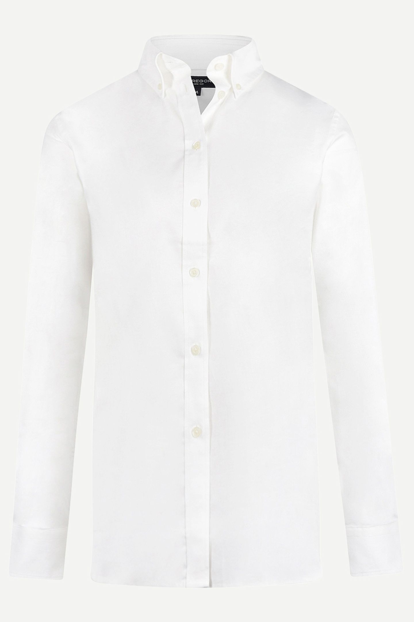 SOLID STRETCH OXFORD SHIRT WHITE 3