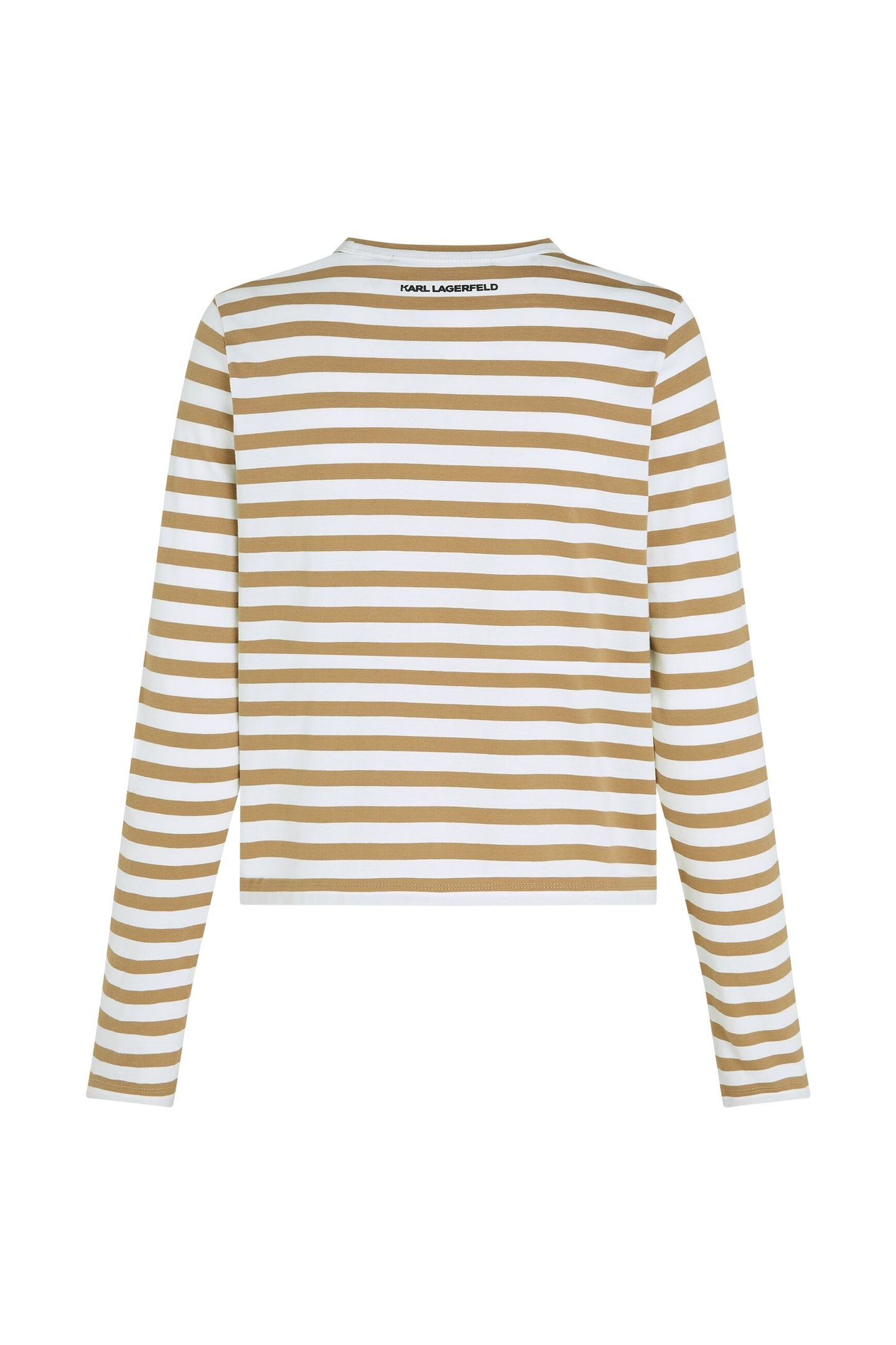 IKON PRINT STRIPE LONGSLEEVE TOP CANNOLI CREAM-NOUGAT 5