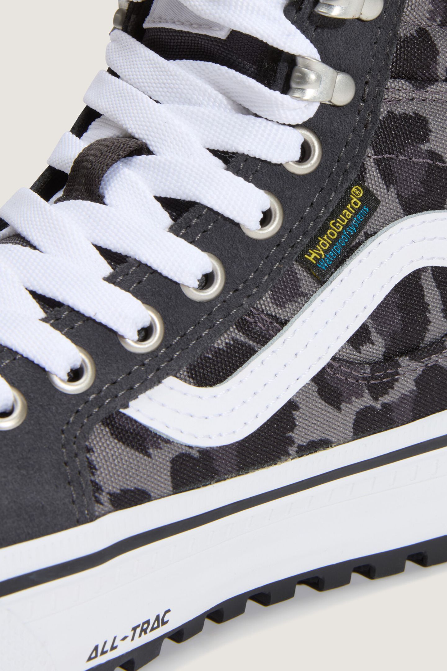 UNISEX SK8-HI WATERPROOF INSULATED MTE LEOPARD CHARCOAL GREY 8
