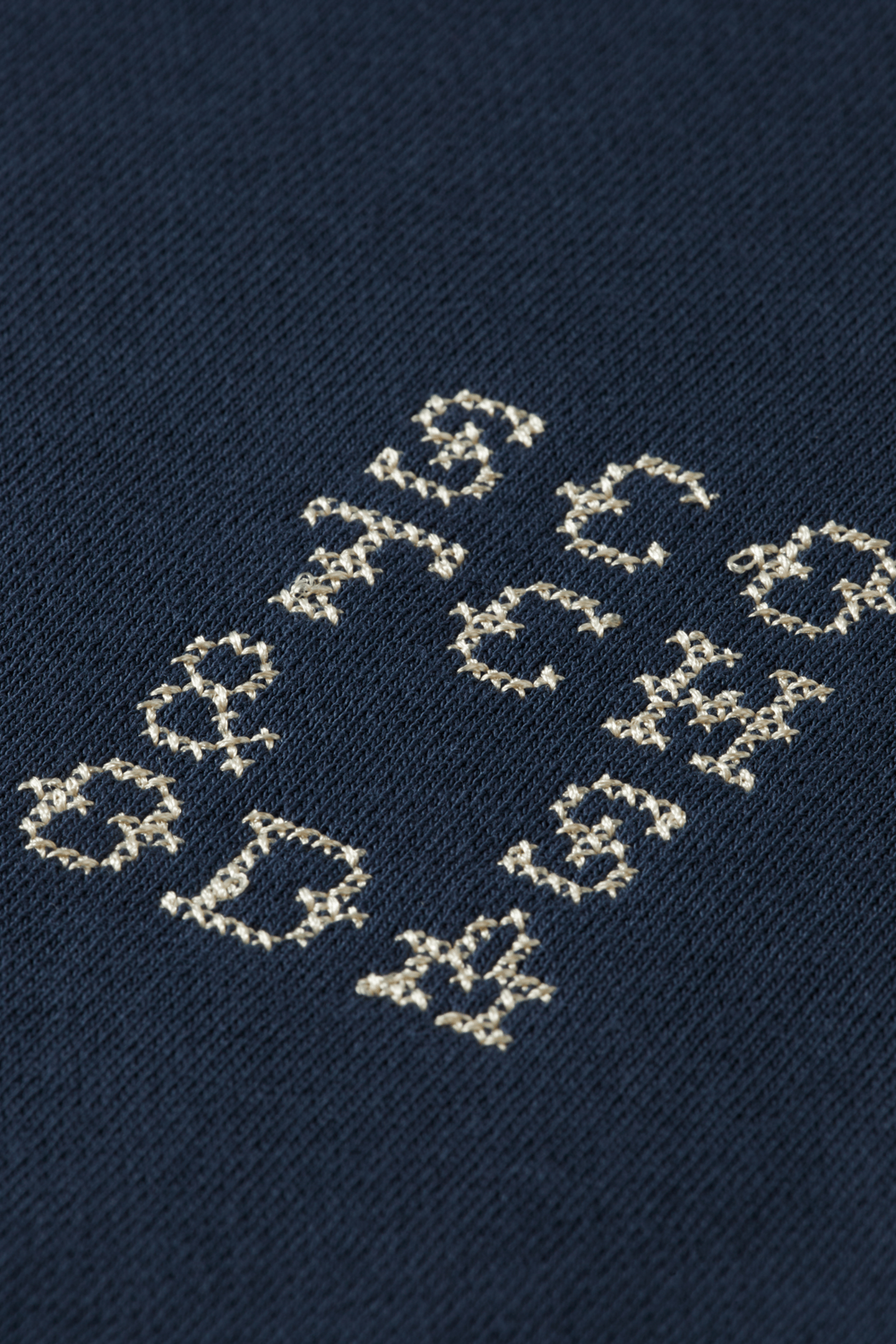 EMBROIDERED REGULAR FIT SWEATSHIRT CARBON 7