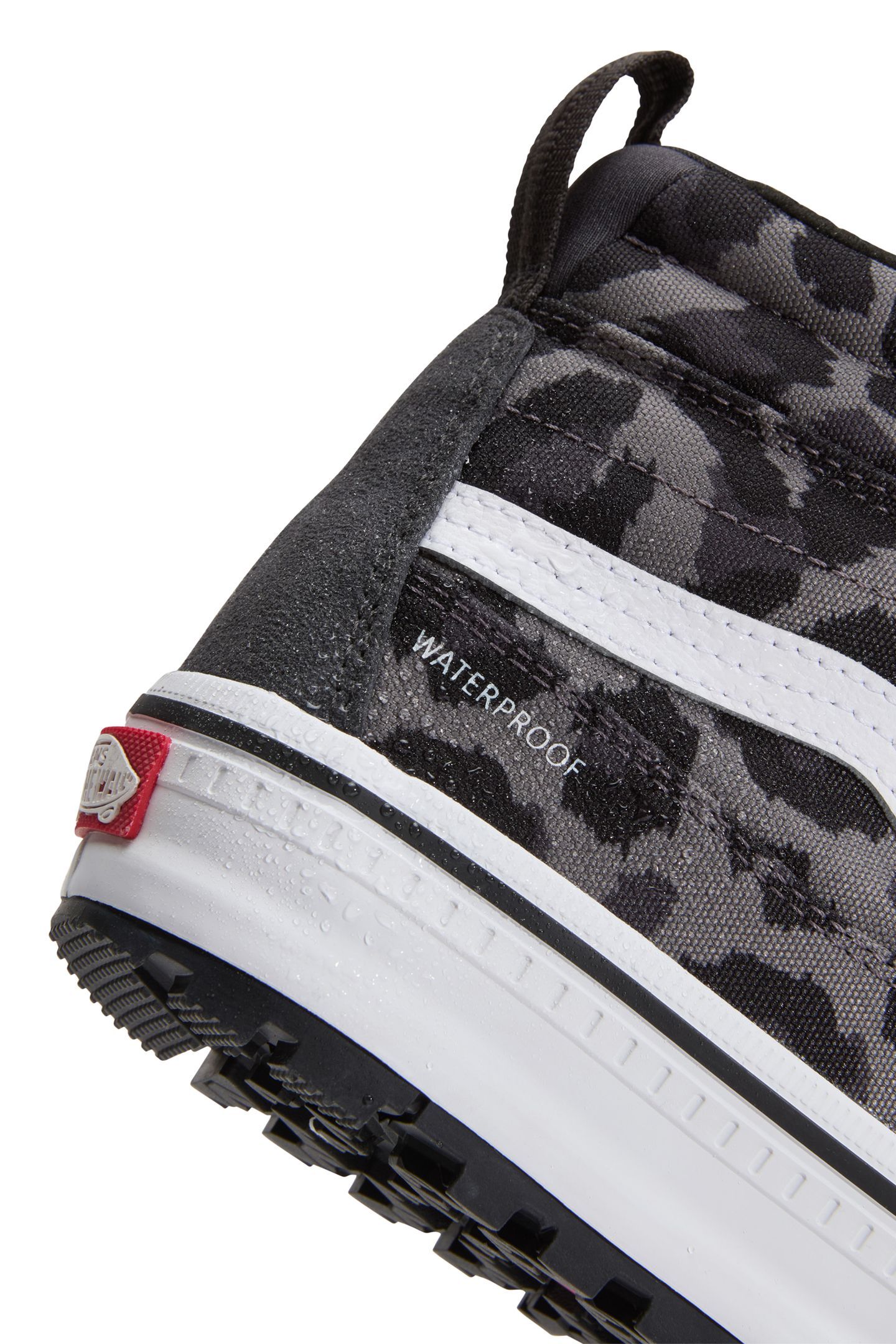 UNISEX SK8-HI WATERPROOF INSULATED MTE LEOPARD CHARCOAL GREY 6