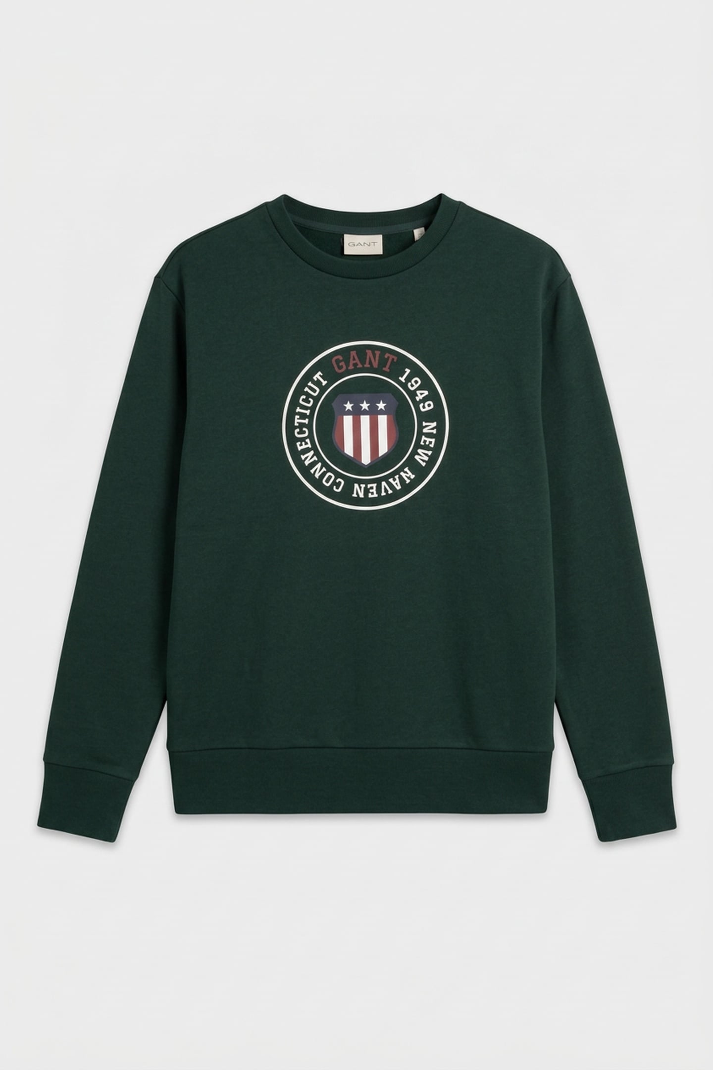 GRAPHIC C-NECK TARTAN GREEN 3