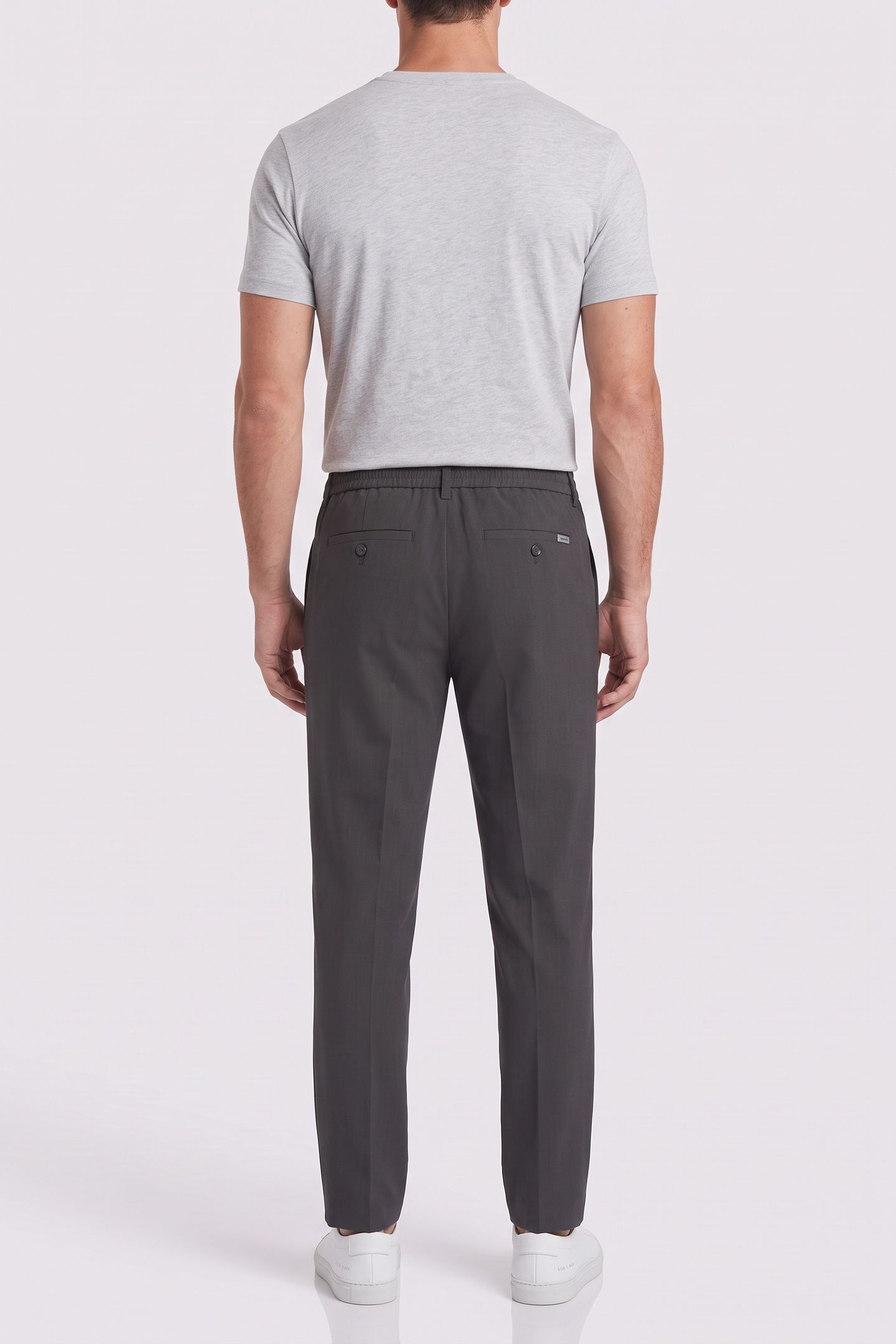 HENRY CHINO GREY MELANGE 4