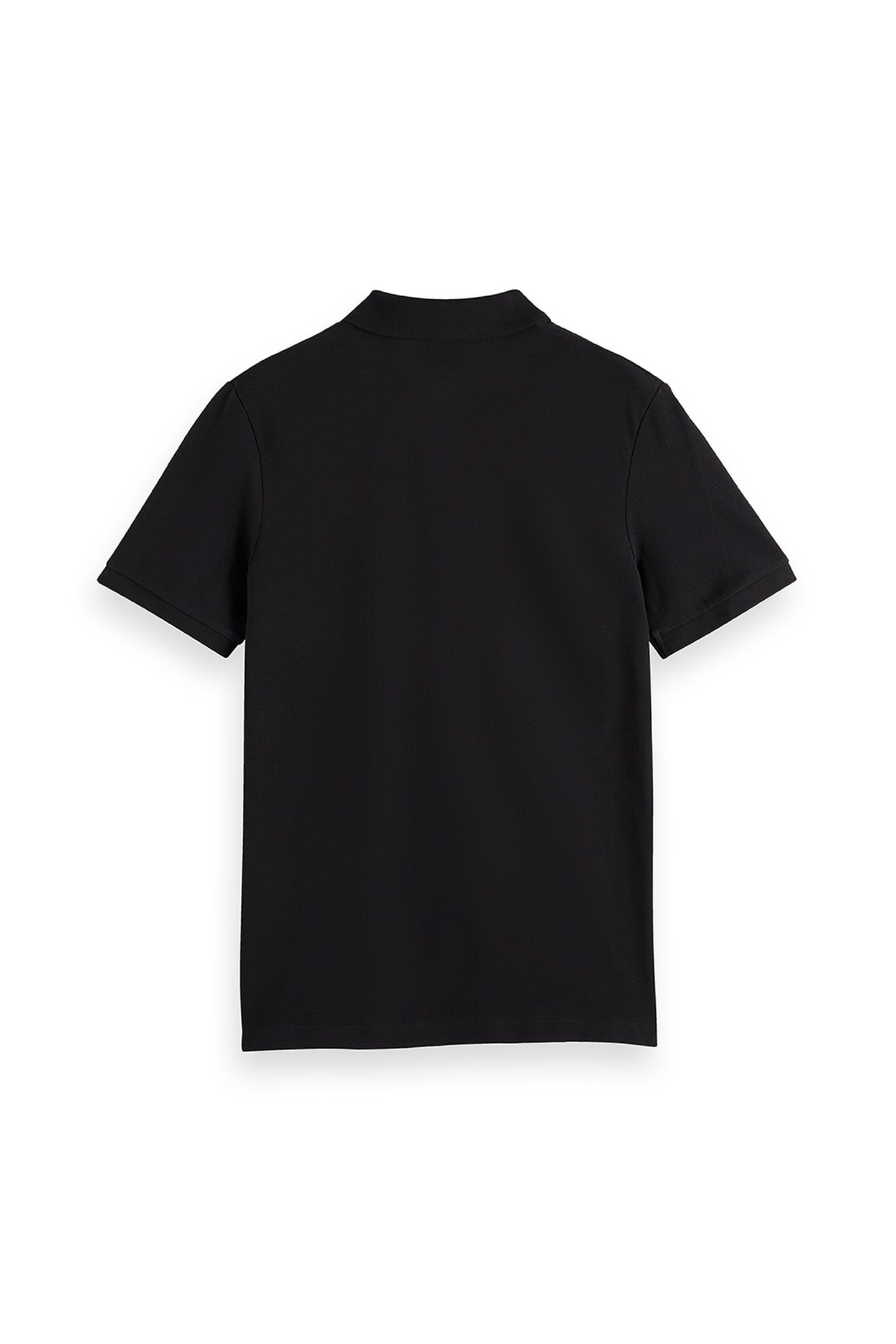 CHEST LOGO REGULAR-FIT PIQUE POLO BLACK 5