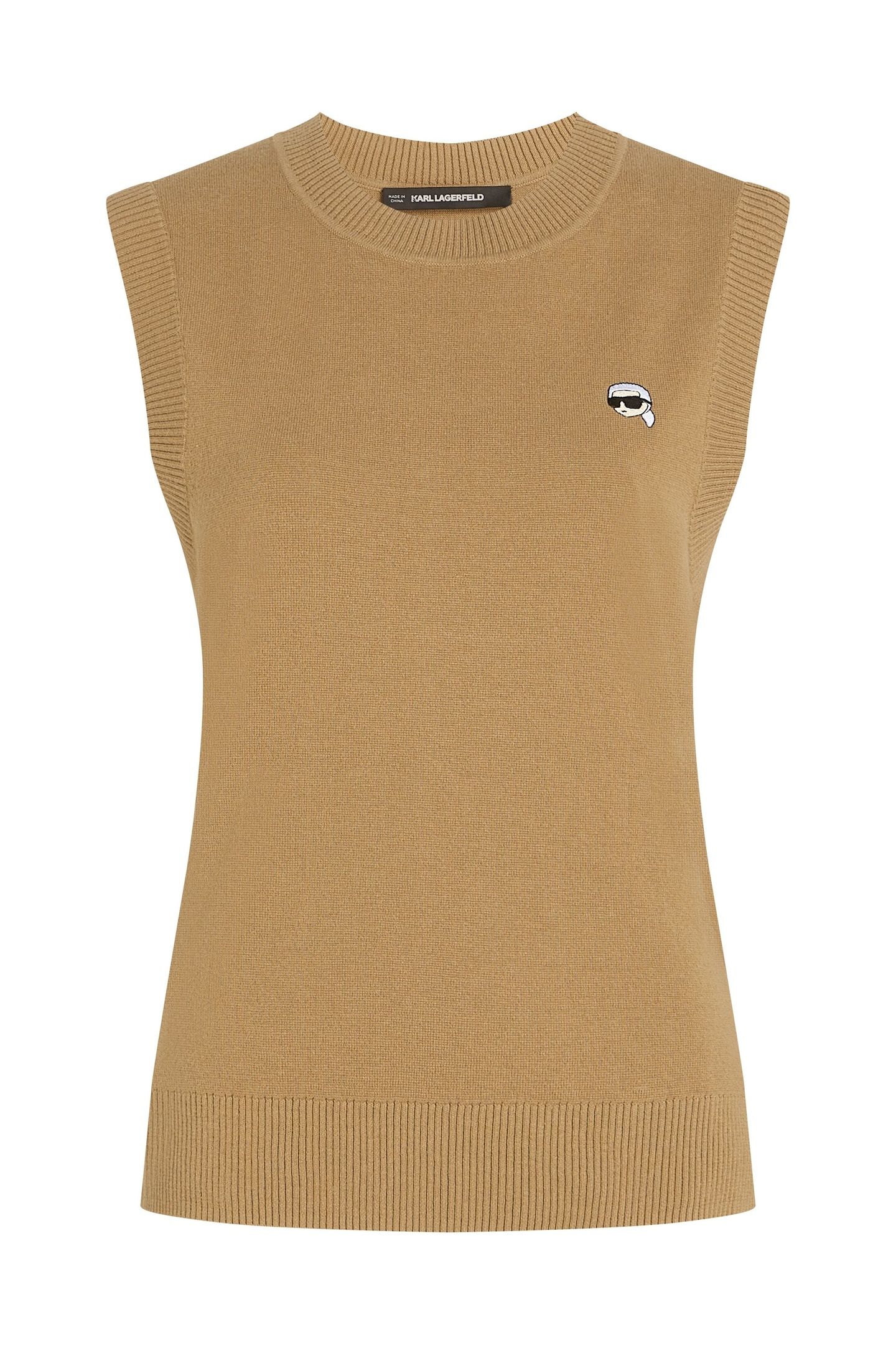 IKON KNIT VEST NOUGAT 4