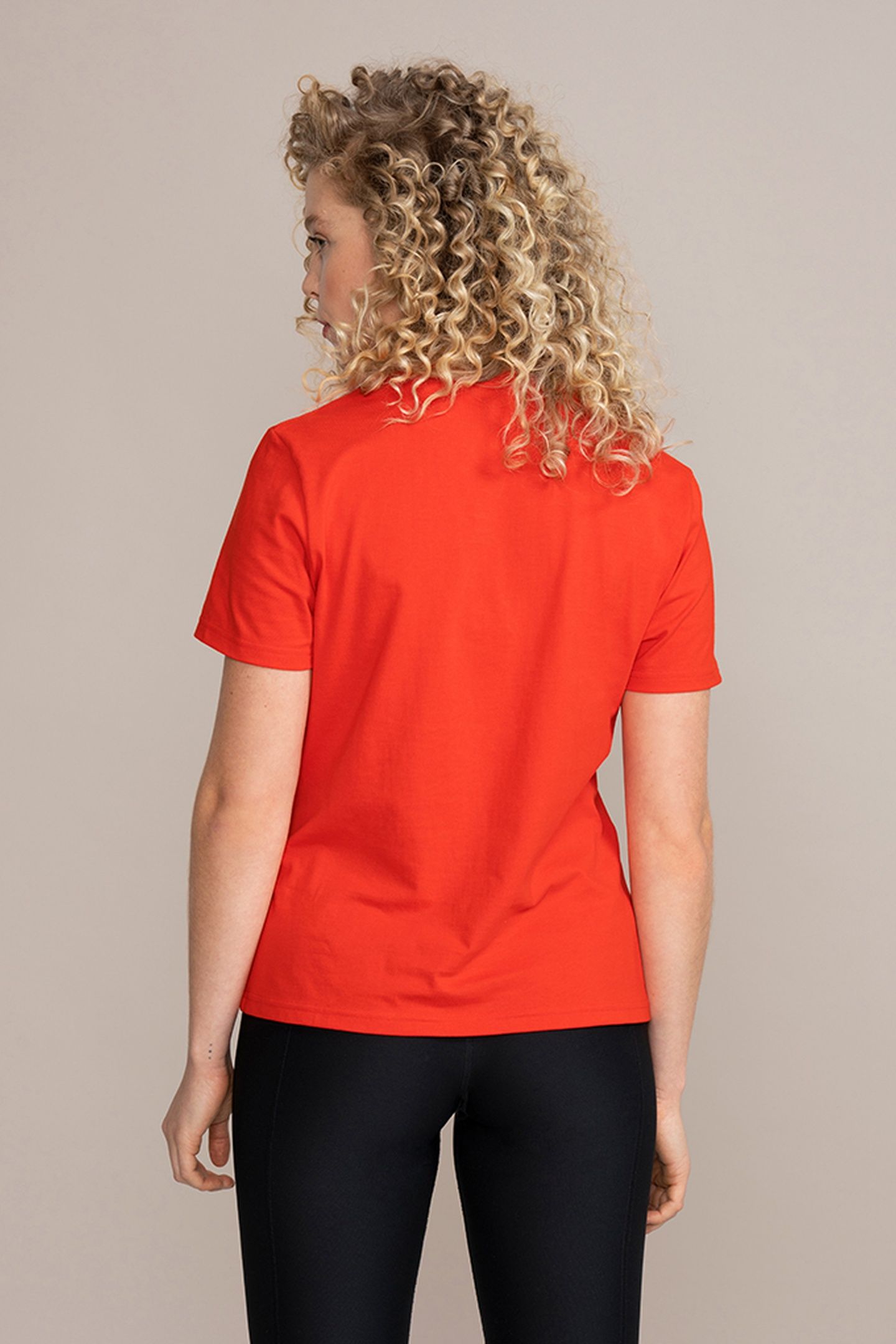 WEIGHT PLATE WOMEN'S RELAXED TEE RED 3