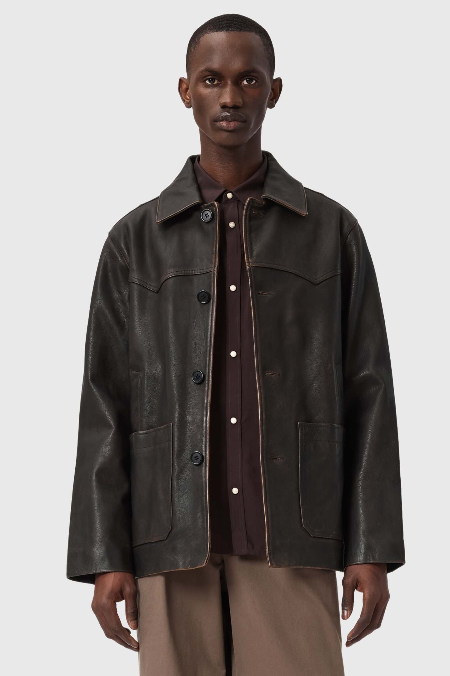HARTWELL COAT COGNAC BROWN 4