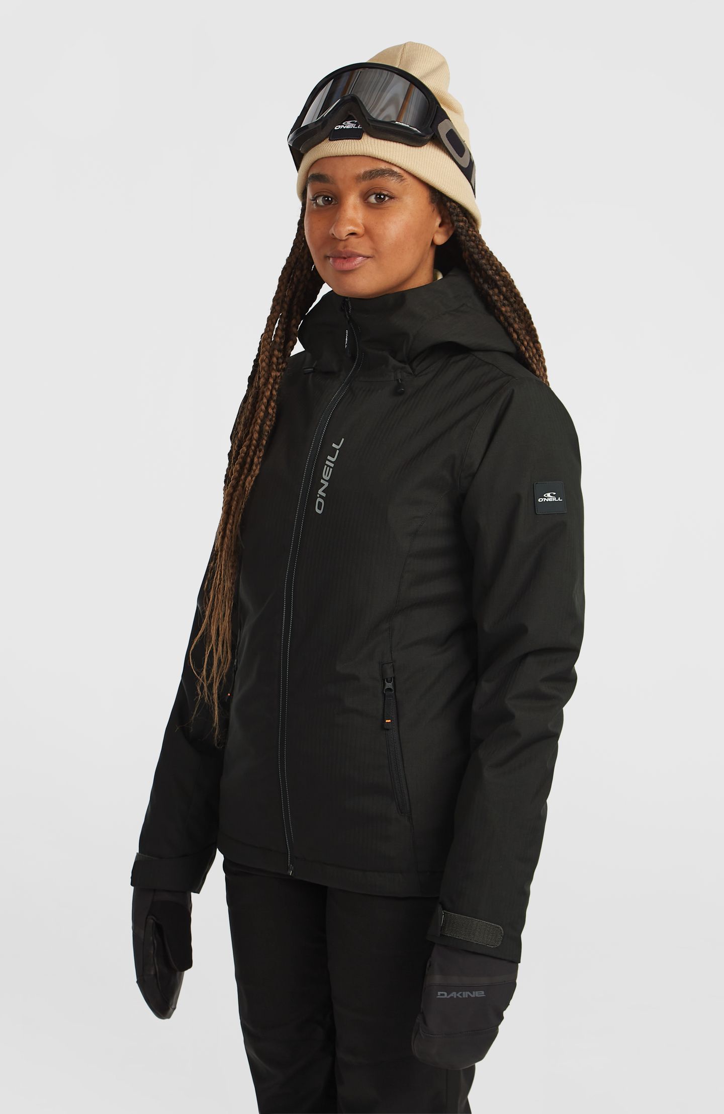 FWC'CRUZ MELANGE SNOW JACKET RAVEN 7