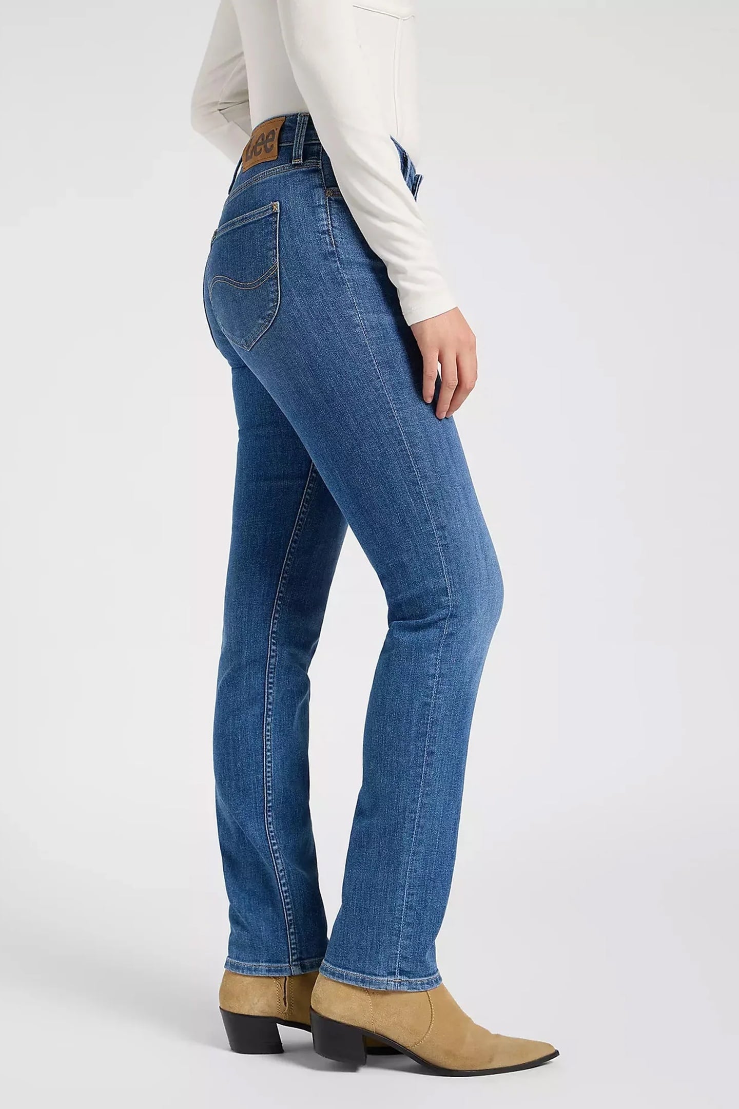 FLAP POCKET JESSICA DENIM GET EM BOOTCUT JEANS DENIM BLUE 2
