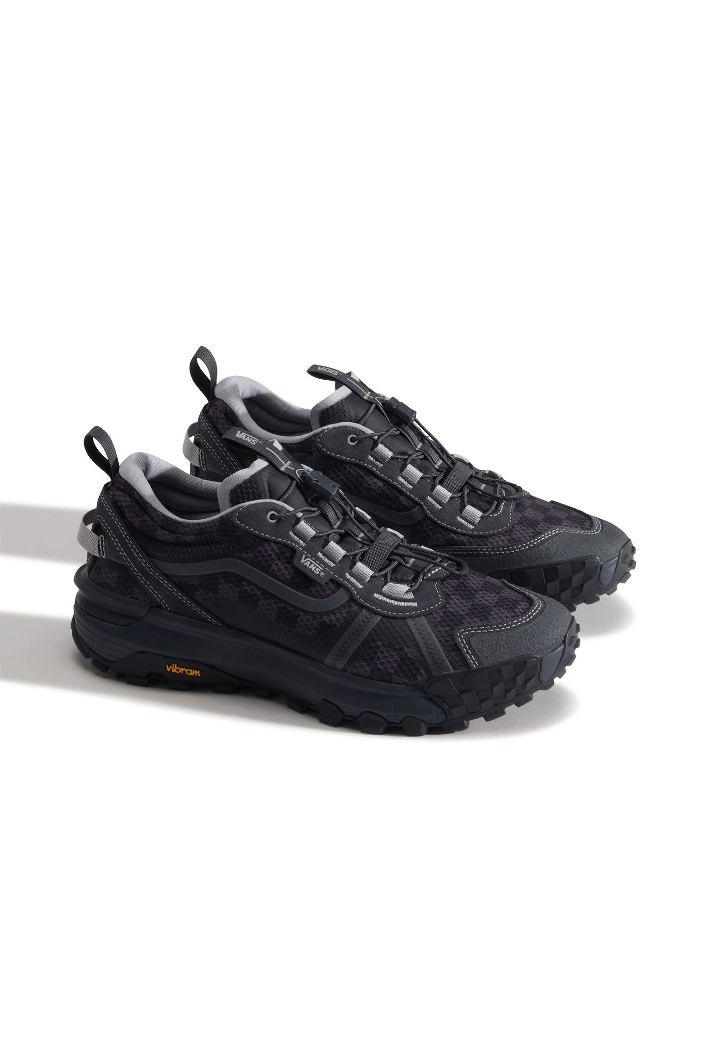 UNISEX CROSSPATH XC CHECKERBOARD CHARCOAL GRAY 2