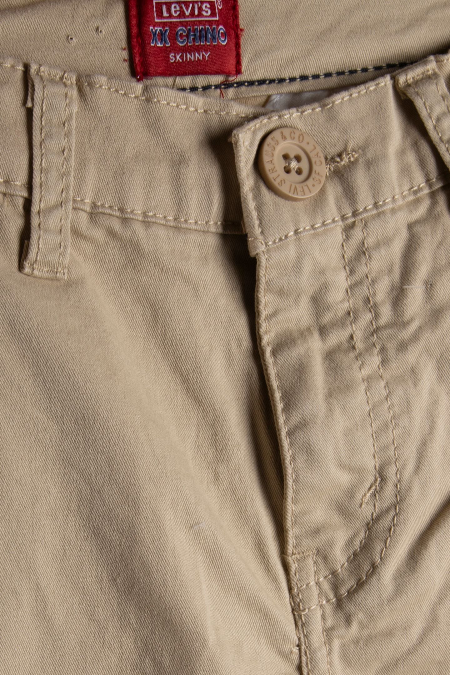 BOYS XX SKINNY CHINO PALE KHAKI 4