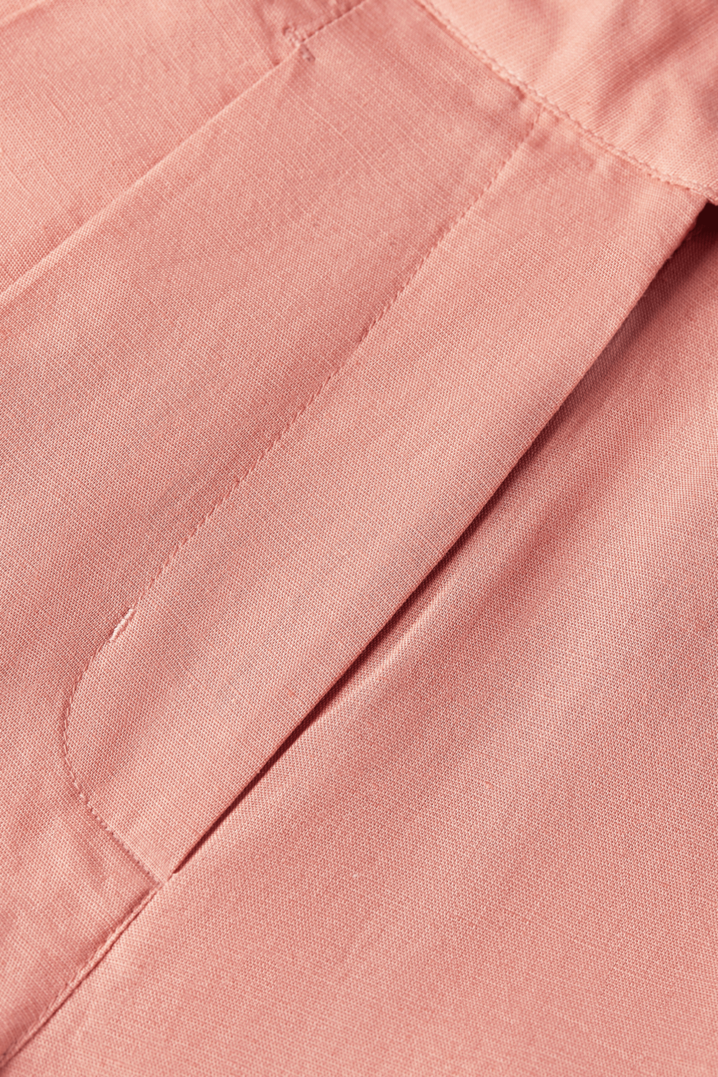 QUINN - MID RISE WIDE LEG LINEN COTTON PANTS CANYON CLAY 3