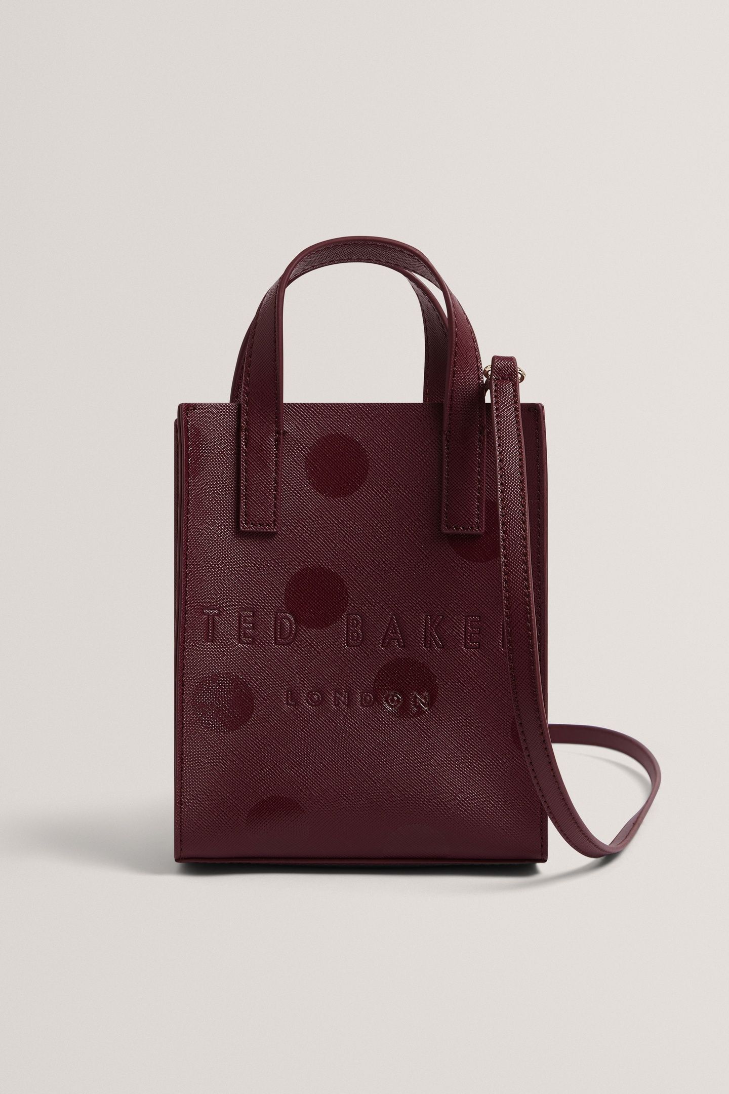 POLKA DOT MINI ICON BAG DP-PURPLE 1