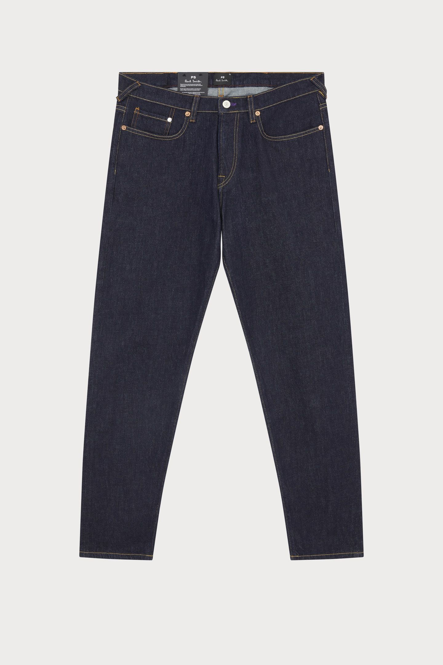 MENS TAPERED FIT JEAN RINSE WASH 1