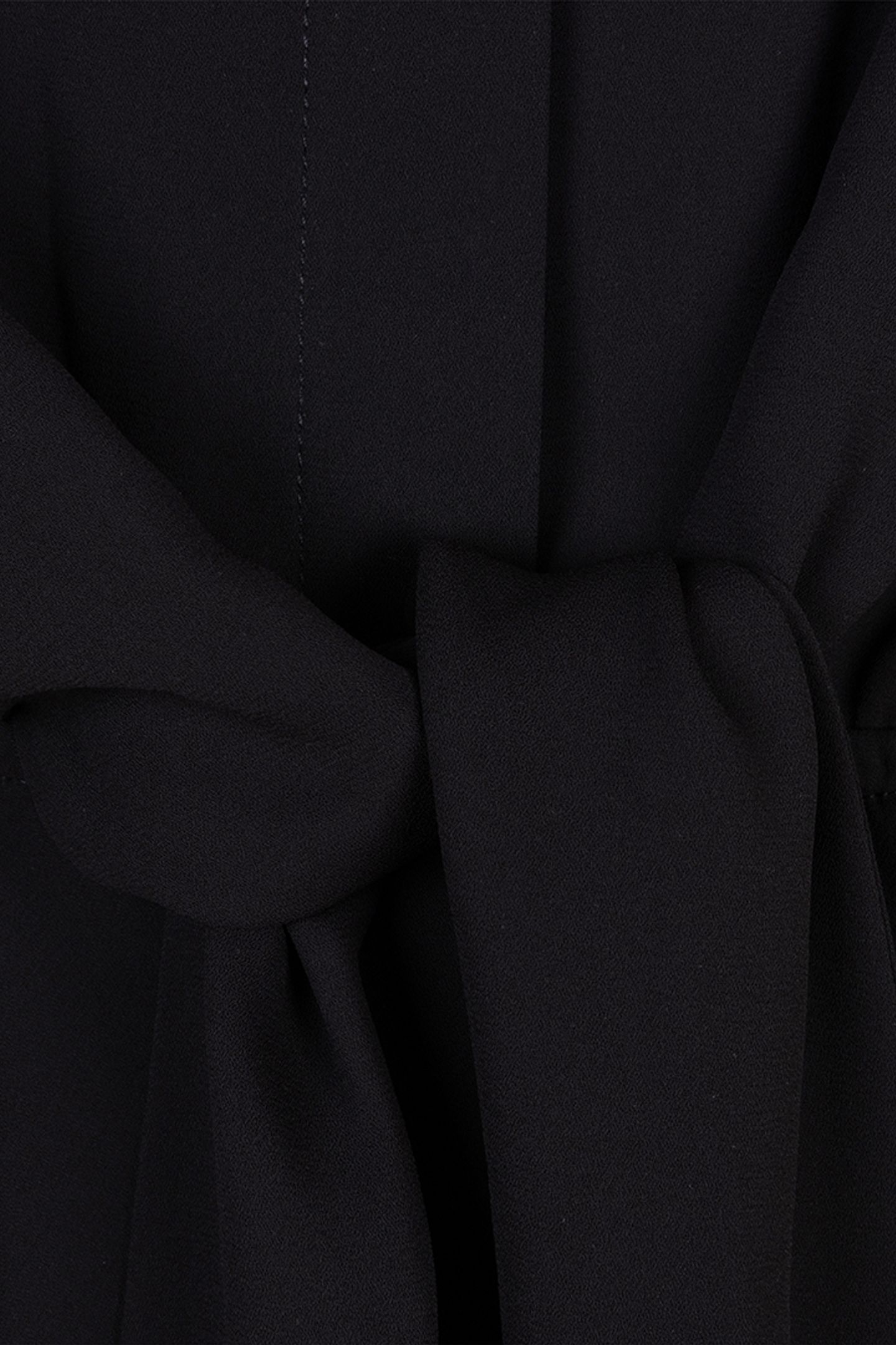 DRESS LONG KNOT S/SLVE BLACK 7